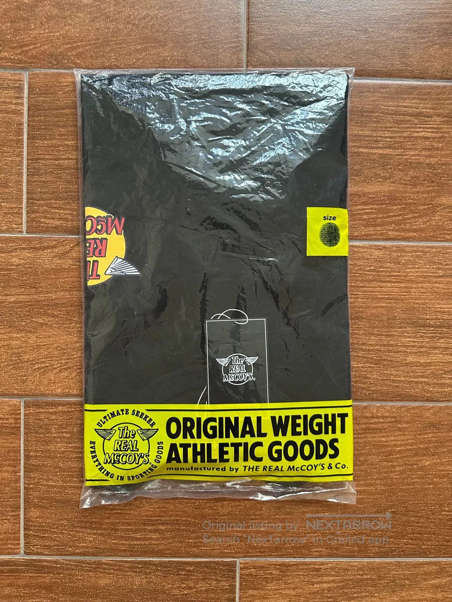 The Real McCoy's The Real McCoy's Logo Short Sleeve T-Shirt. Size US L / EU 52-54 / 3 - 2 Thumbnail