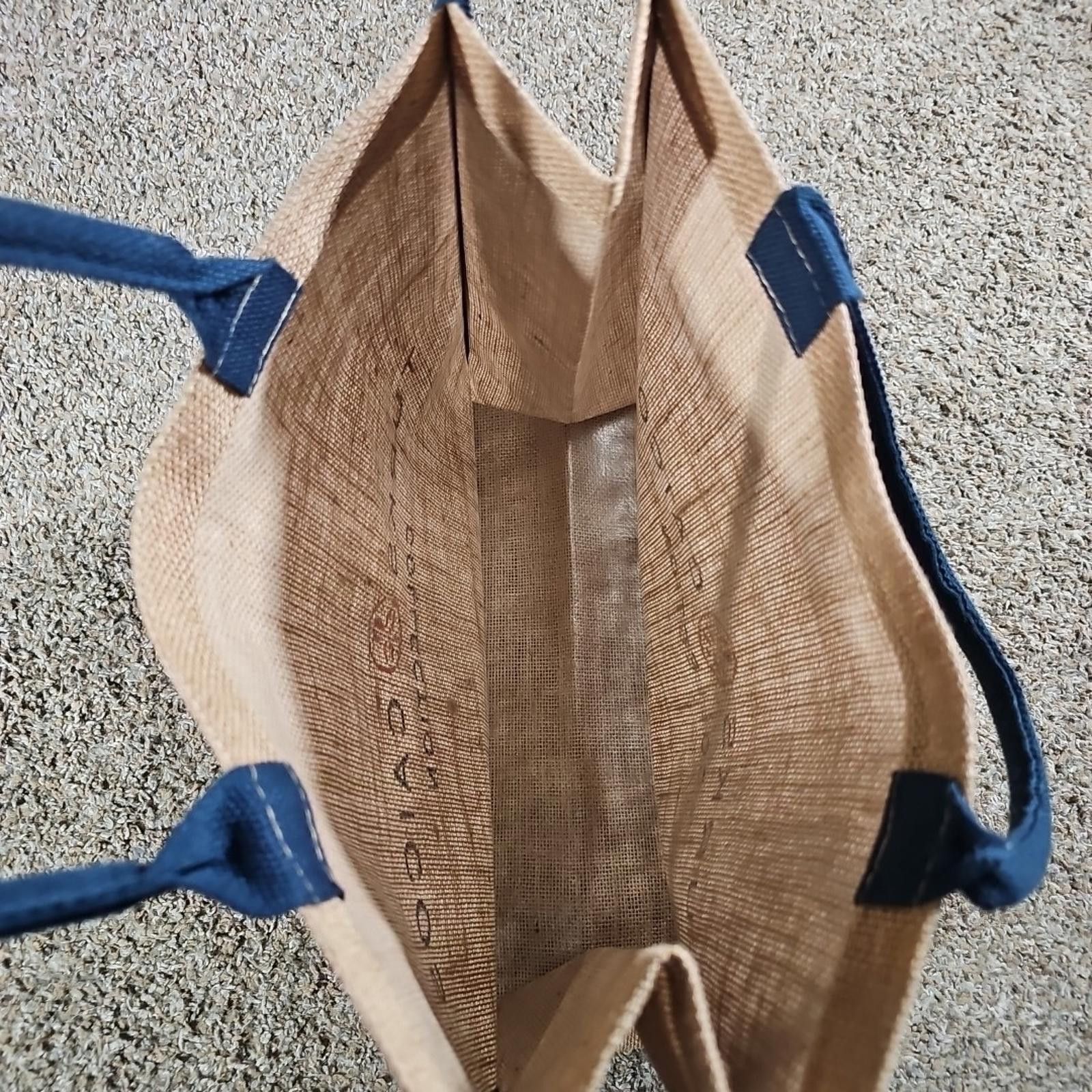 Other Turks & Caicos Woven Burlap Tote Bag Size ONE SIZE - 7 Thumbnail