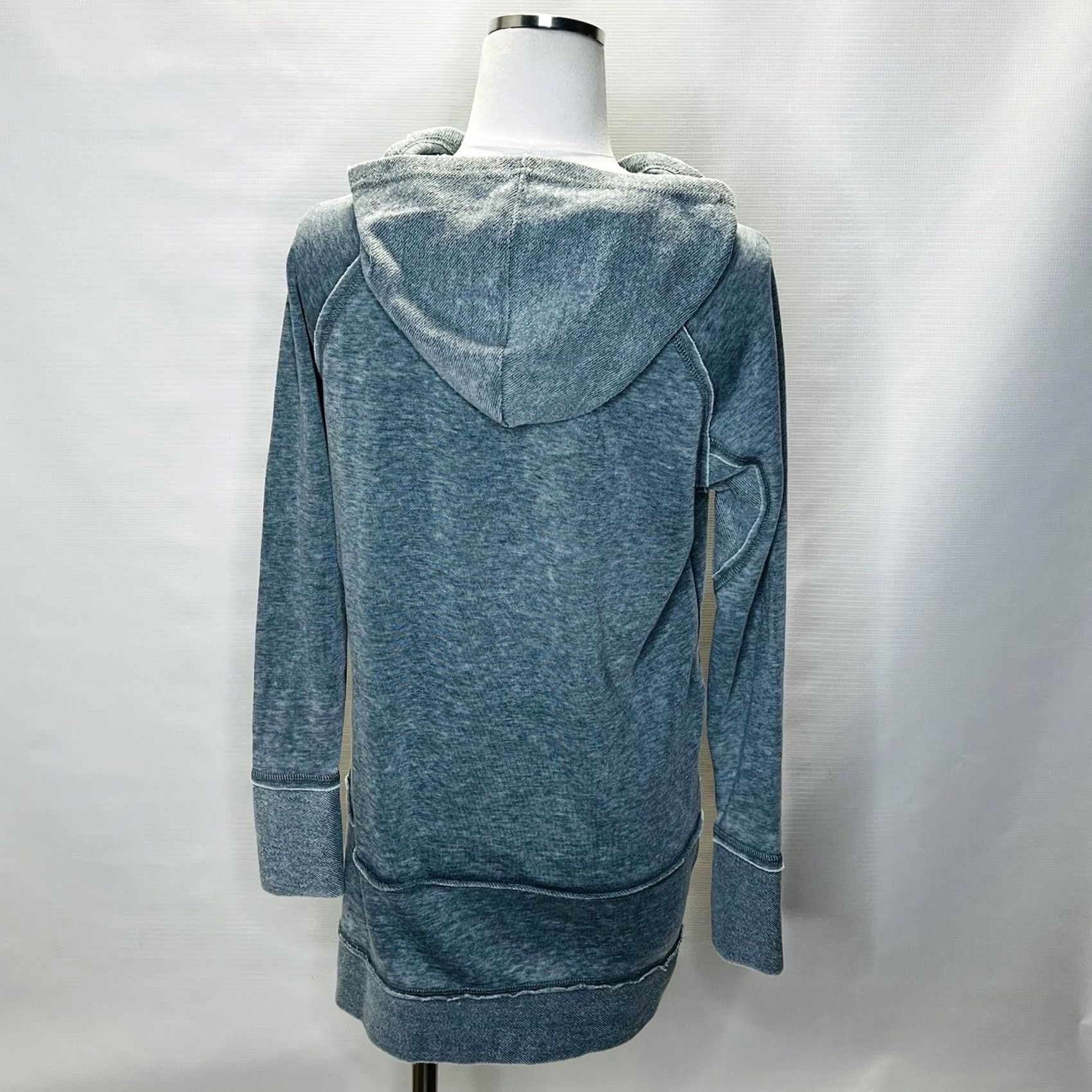 Vintage VINTAGE Evy’s Tree Womens Beachy Hoodie Tunic THE ISIA Sage Green XS Size XS / US 0-2 / IT 36-38 - 4 Thumbnail