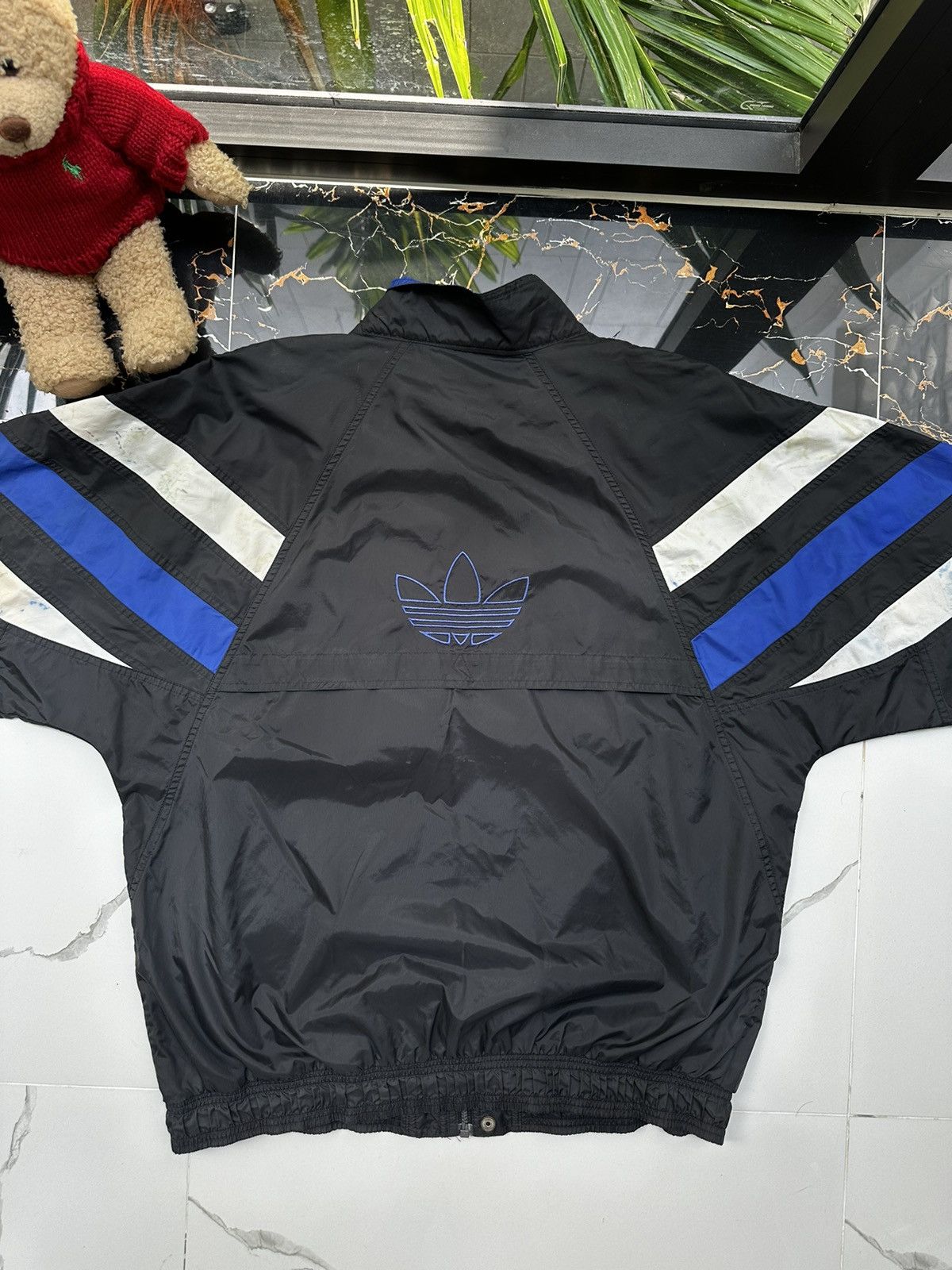 Adidas × Vintage 🤠90s ADIDAS VINTAGE DOUBLE LOGO STREETWEAR JACKET🤠 Size US L / EU 52-54 / 3 - 2 Thumbnail