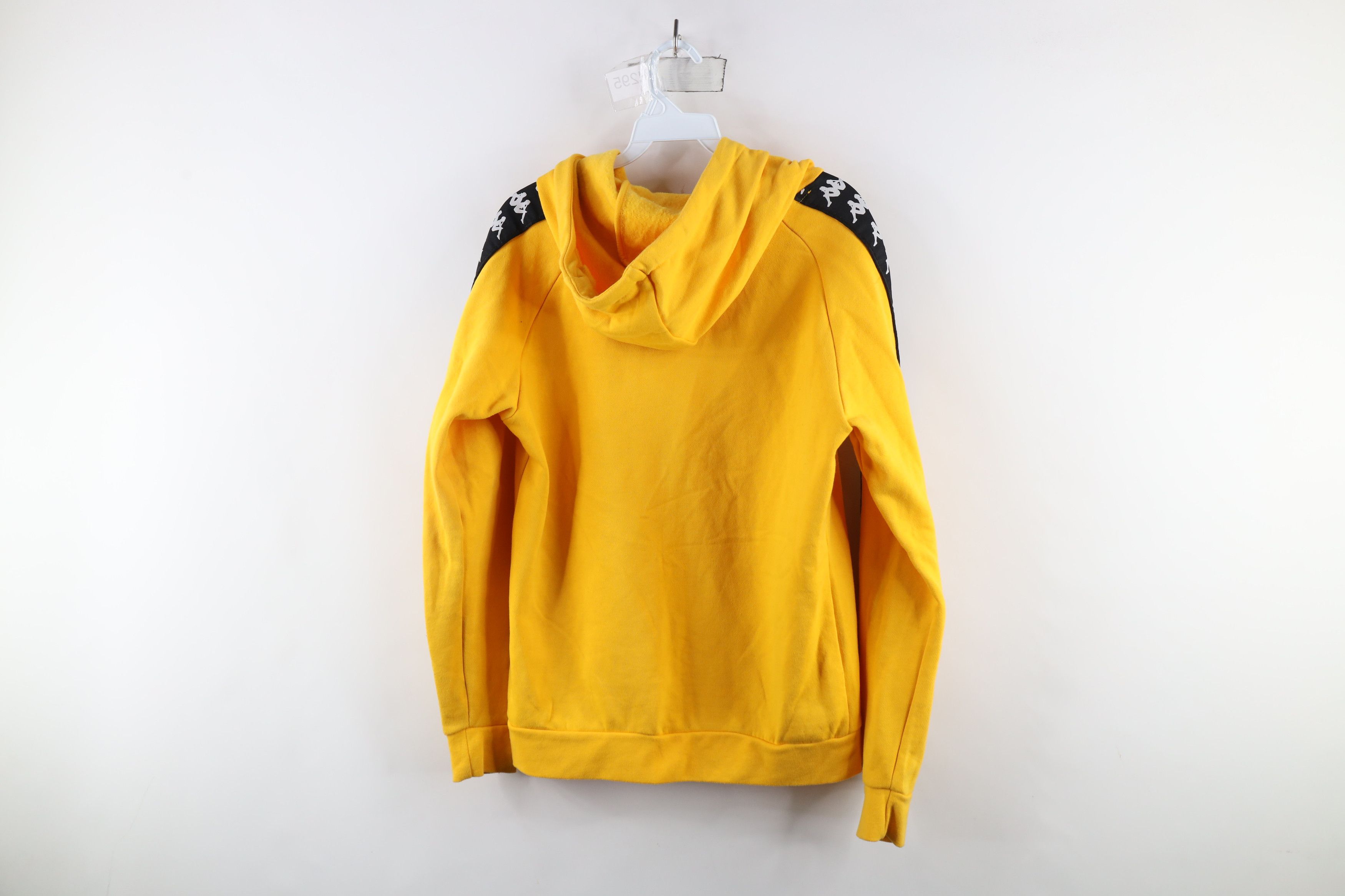 Kappa × Vintage Vintage Kappa Soccer Taped Logo Hoodie Sweatshirt Yellow Size US M / EU 48-50 / 2 - 13 Thumbnail