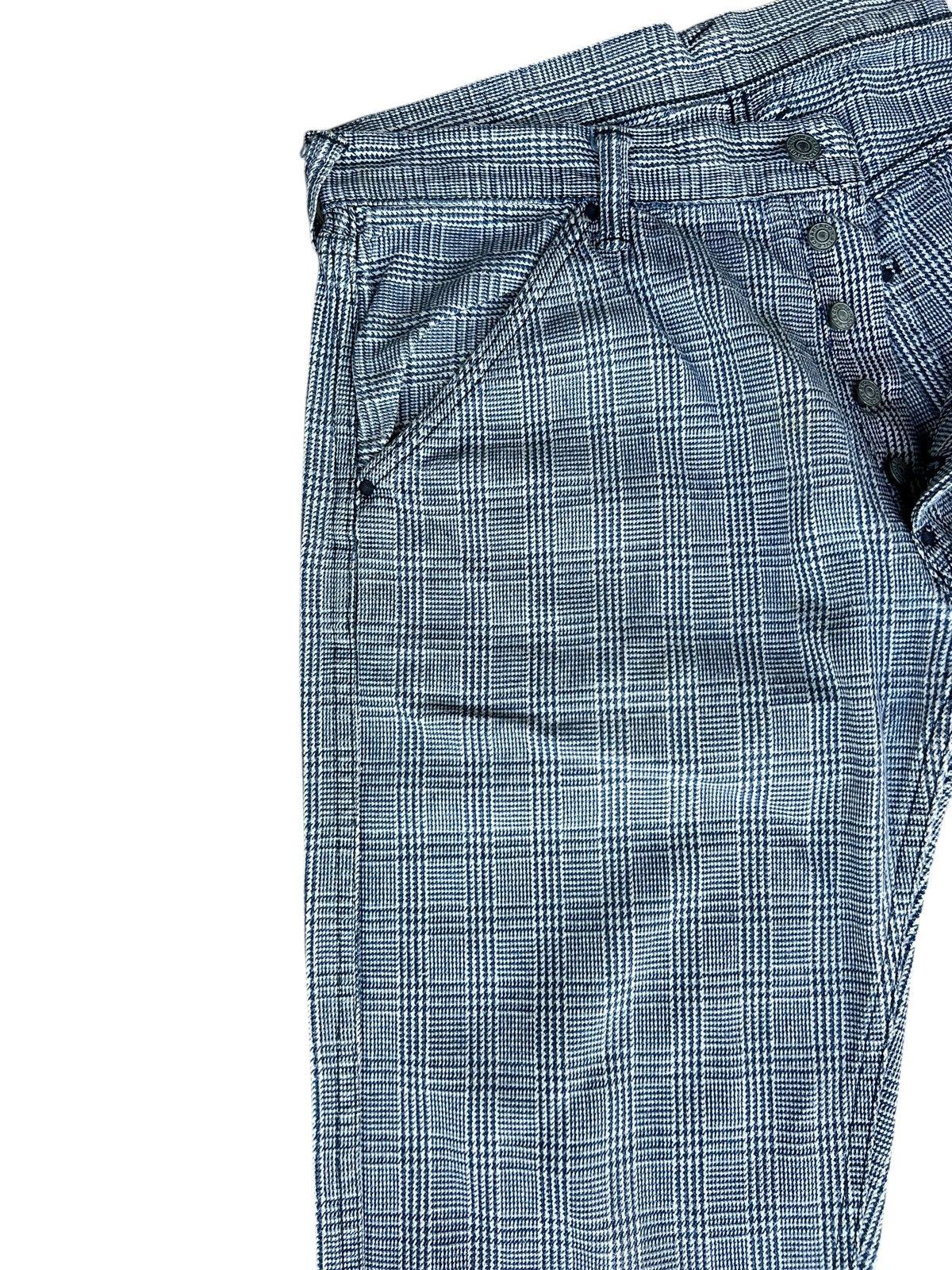 Evisu Vintage Archive Evisu Japan Checkered Jeans Size US 33 - 8 Thumbnail