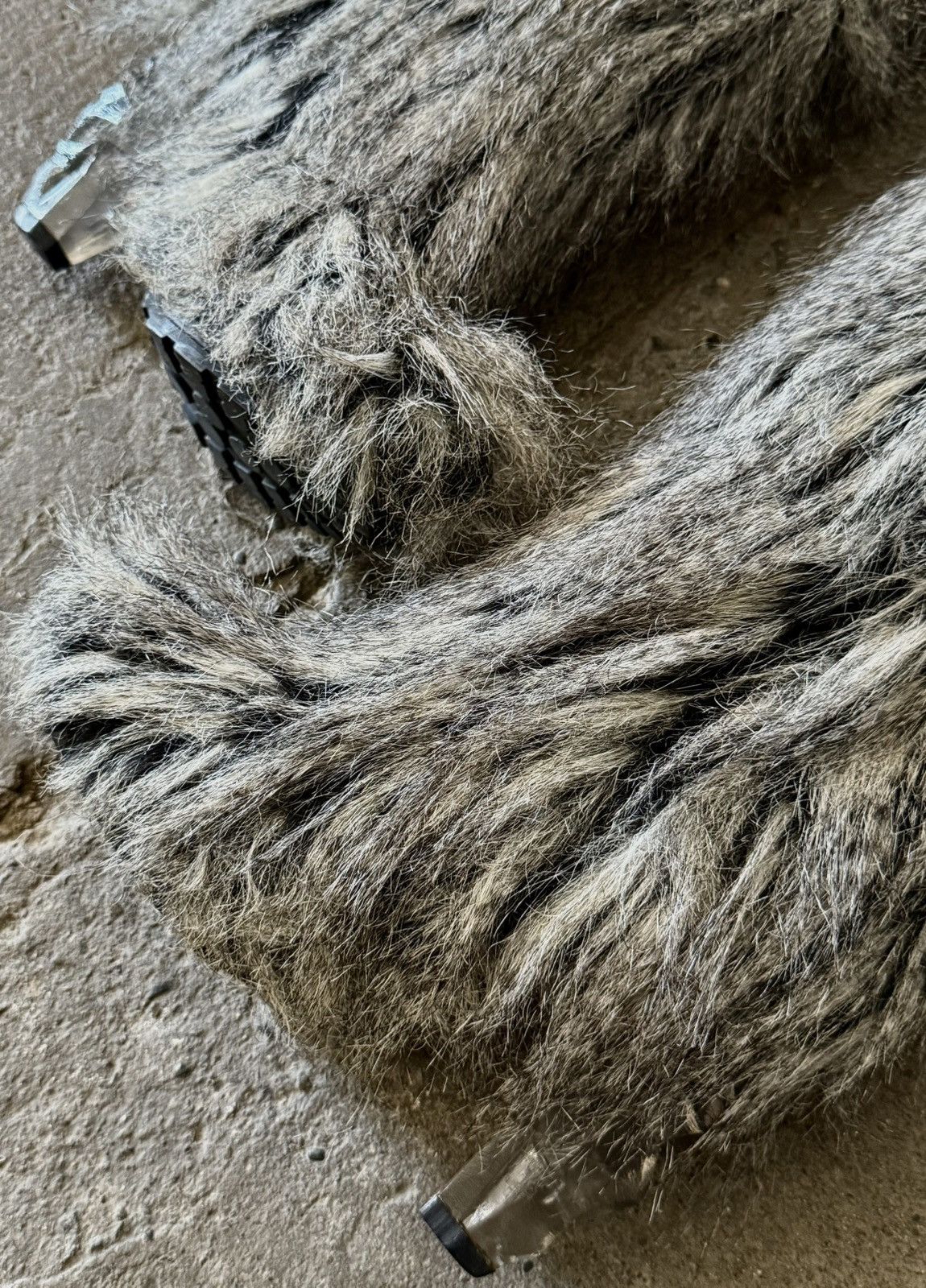 Chanel Chanel - FW2010 - Faux Fur Fantasy -Yeti Boots -Icicle Heels Size US 7 / IT 37 - 17 Thumbnail