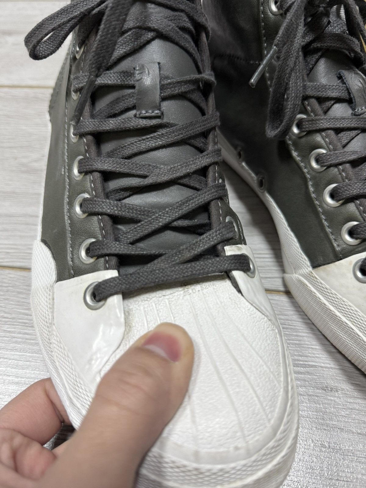G-Star G star leather high sneakers boots Size US 9 / EU 42 - 8 Thumbnail
