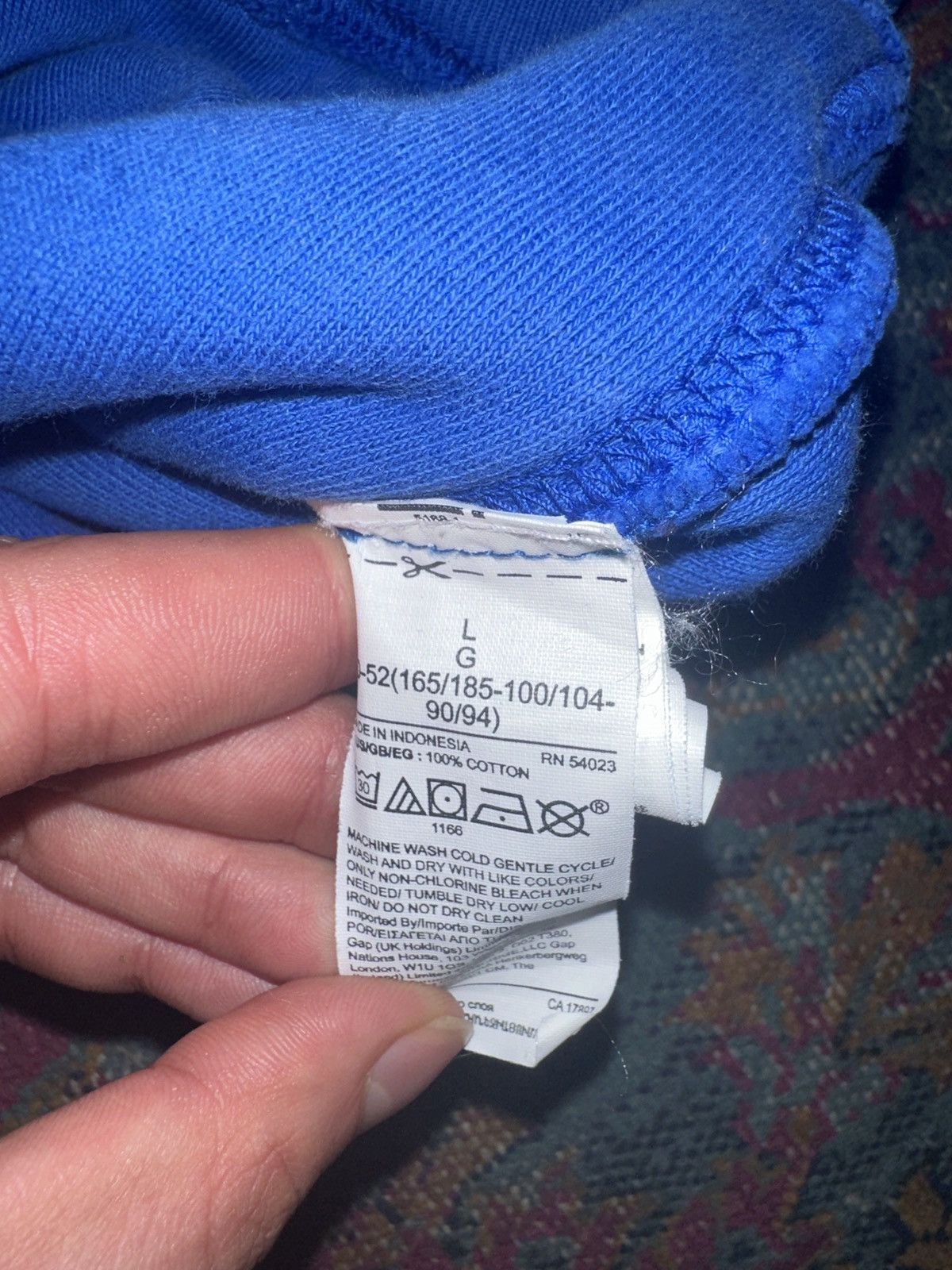 Gap × Yeezy YZY GAP HOODIE Size US L / EU 52-54 / 3 - 4 Thumbnail