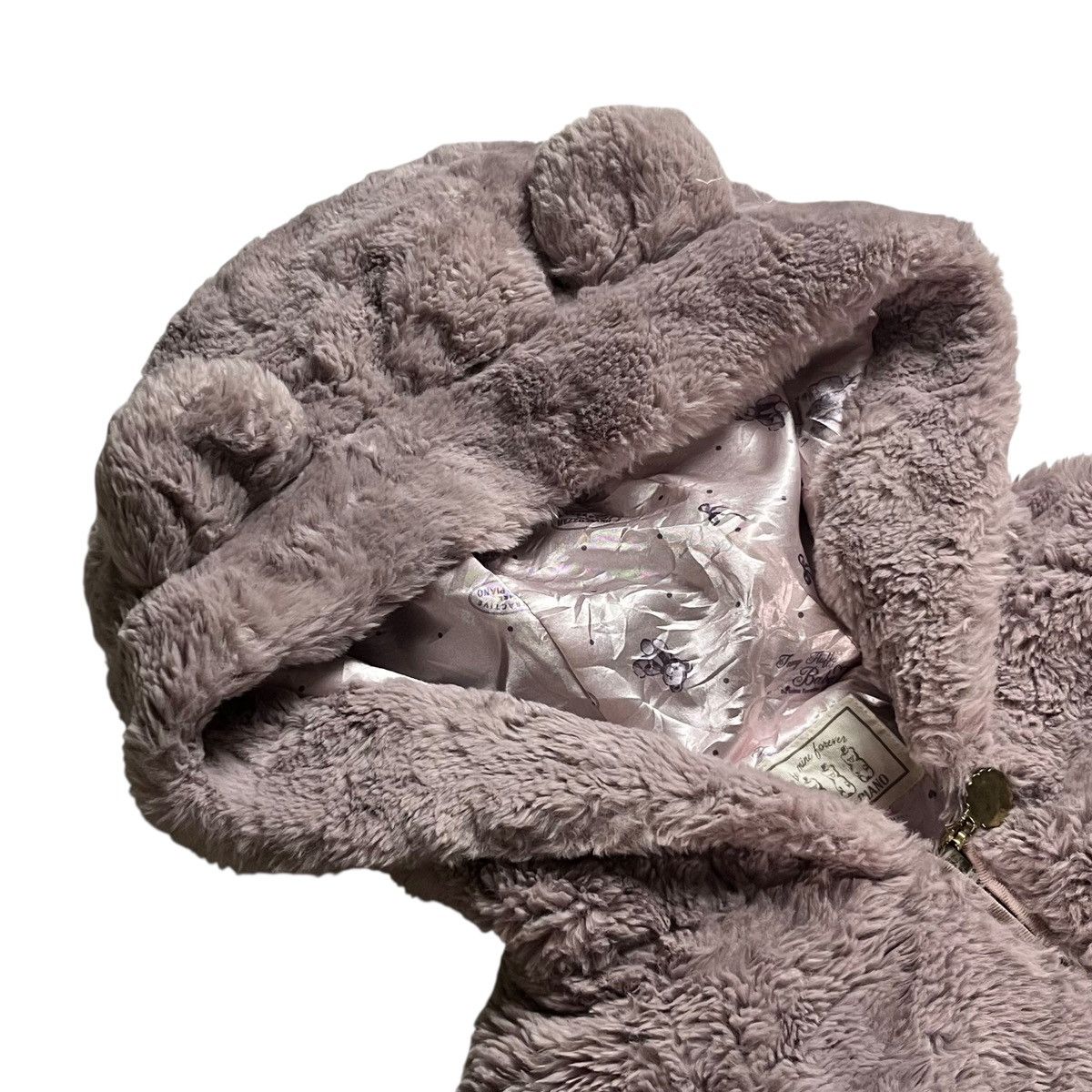Angel Blue Meezo piano sherpa Ear zip hoodie✨ Size US M / EU 48-50 / 2 - 5 Thumbnail