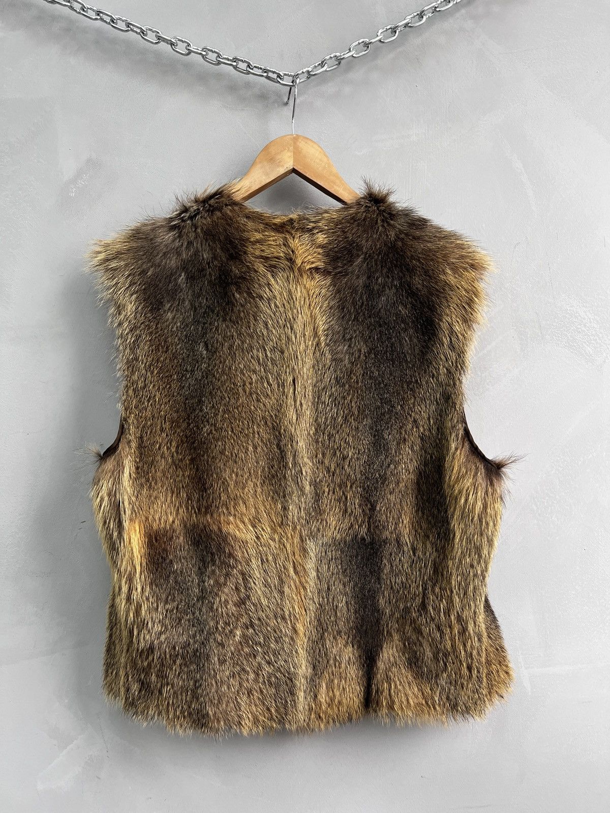 Hysteric Glamour Vintage real fur fuzzy yeti japanese vest authentic 90s Size US M / EU 48-50 / 2 - 8 Thumbnail