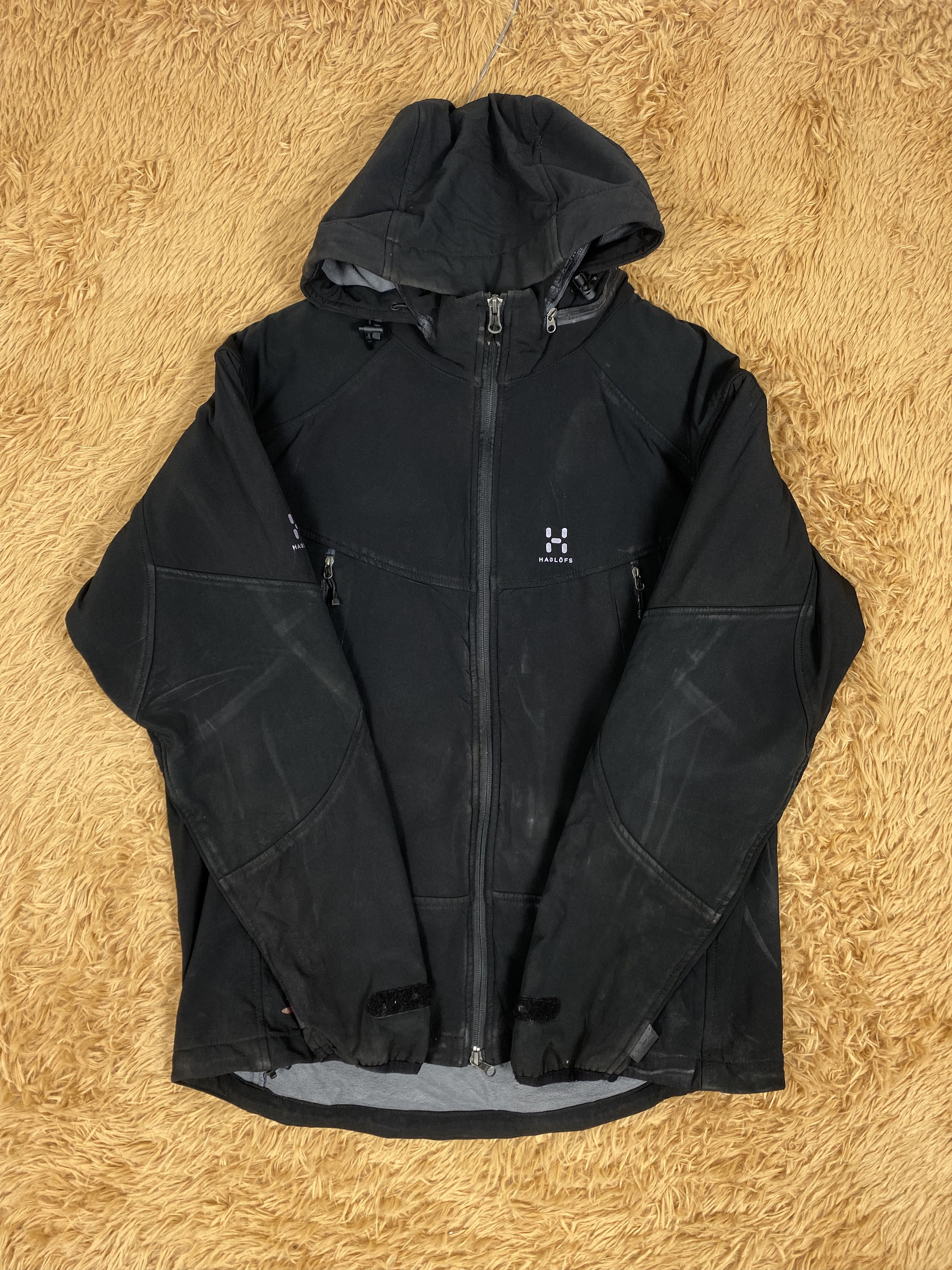 Haglofs × Vintage Vintage Haglofs Hoodie Fleece Lining Jacket Size US L / EU 52-54 / 3 - 4 Thumbnail
