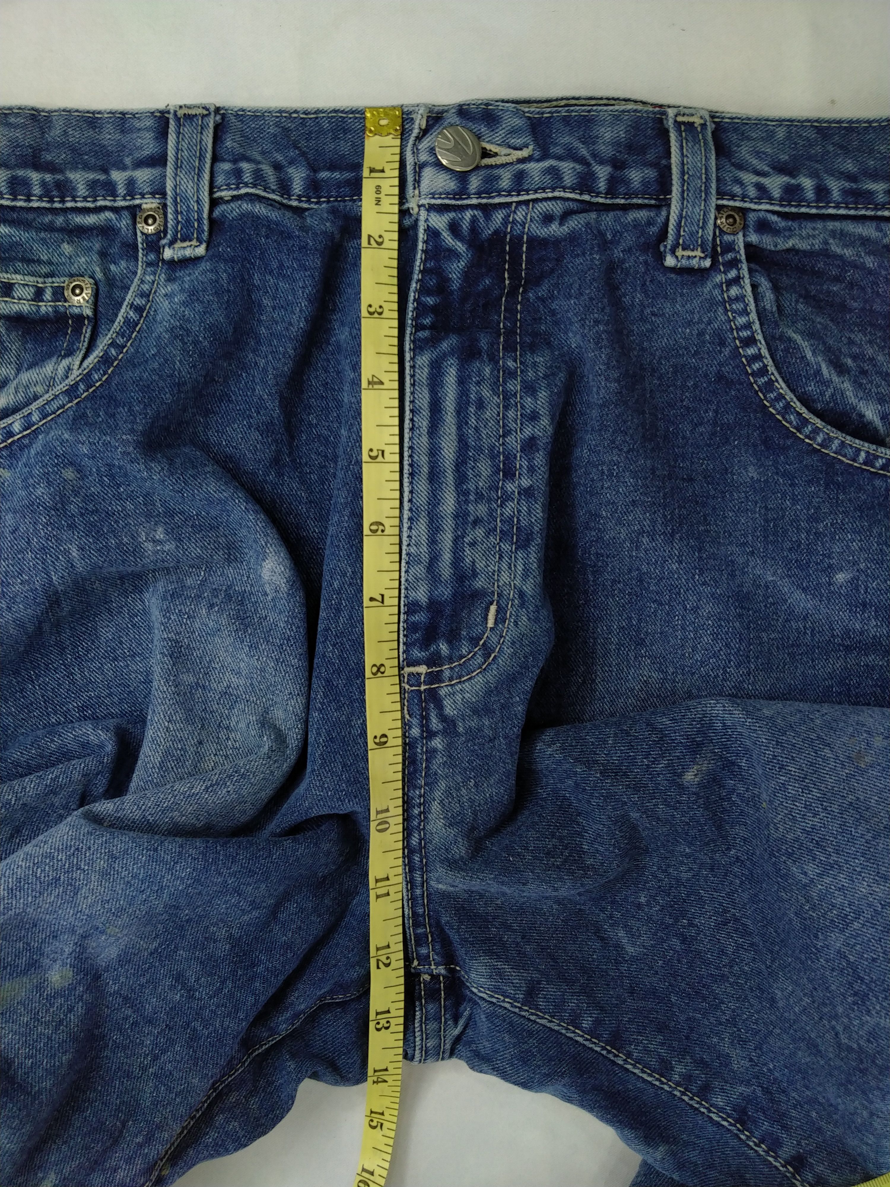 Japanese Brand Quiksilver Distressed Denim 33x30.5 JN099 Size US 33 - 6 Thumbnail