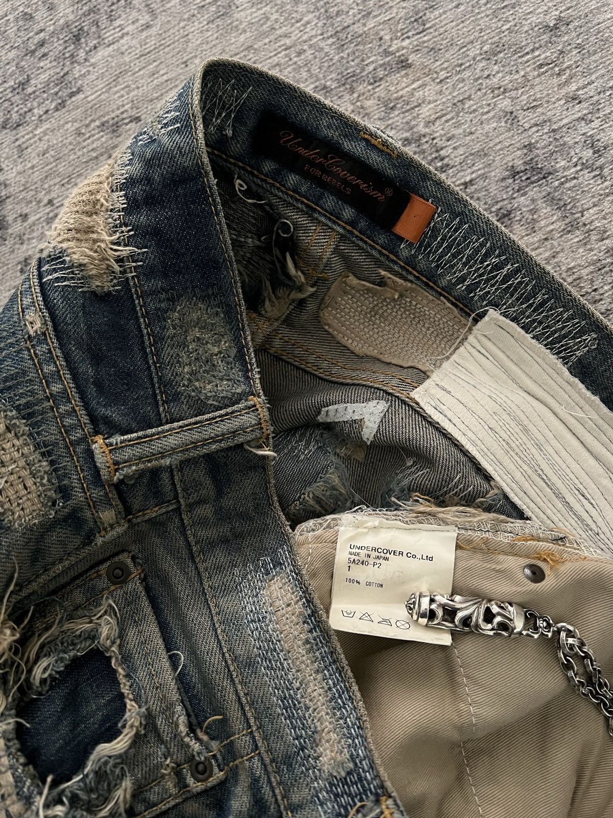 Undercover Undercover 85 blue denim Size US 30 / EU 46 - 11 Thumbnail