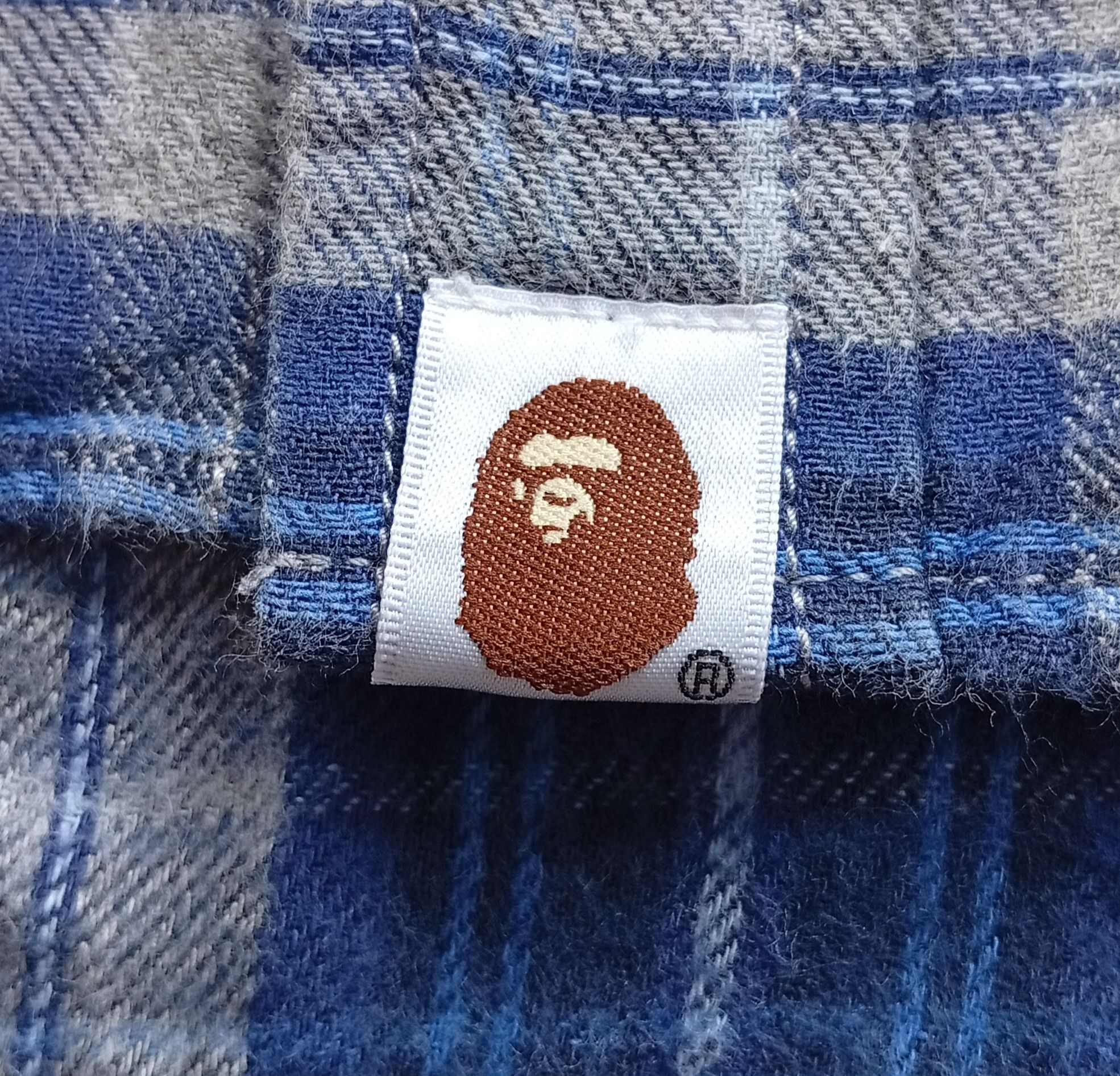 Bape plaid flanel shirt Size US S / EU 44-46 / 1 - 5 Thumbnail