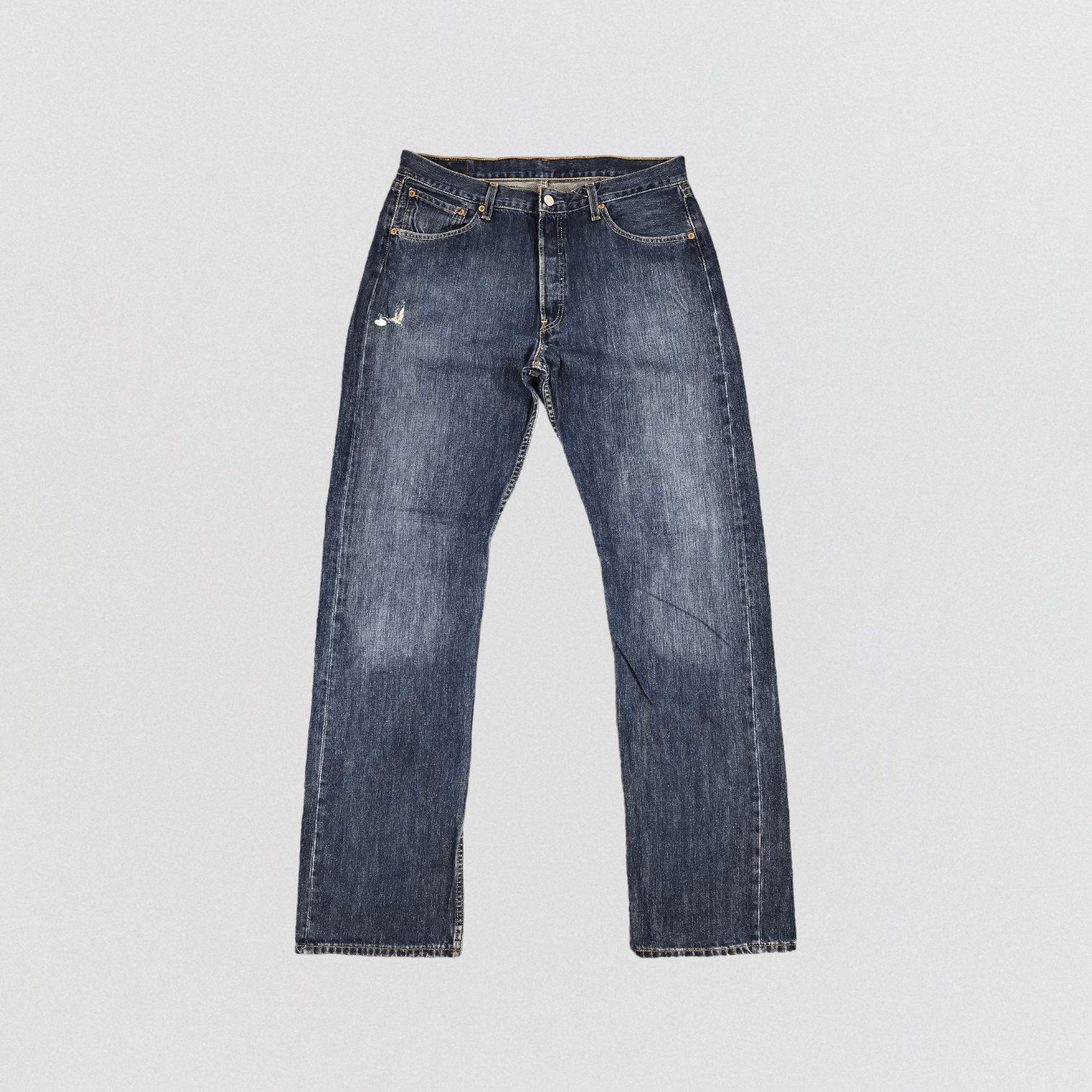 image of Levis 501 Jeans-Jm956 in Blue, Men's (Size 35)