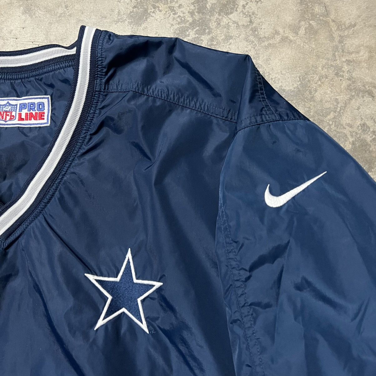 NFL × Nike × Vintage Vintage 90’s NFL Dallas Cowboys Nike Reversible Jacket Size US XL / EU 56 / 4 - 5 Thumbnail