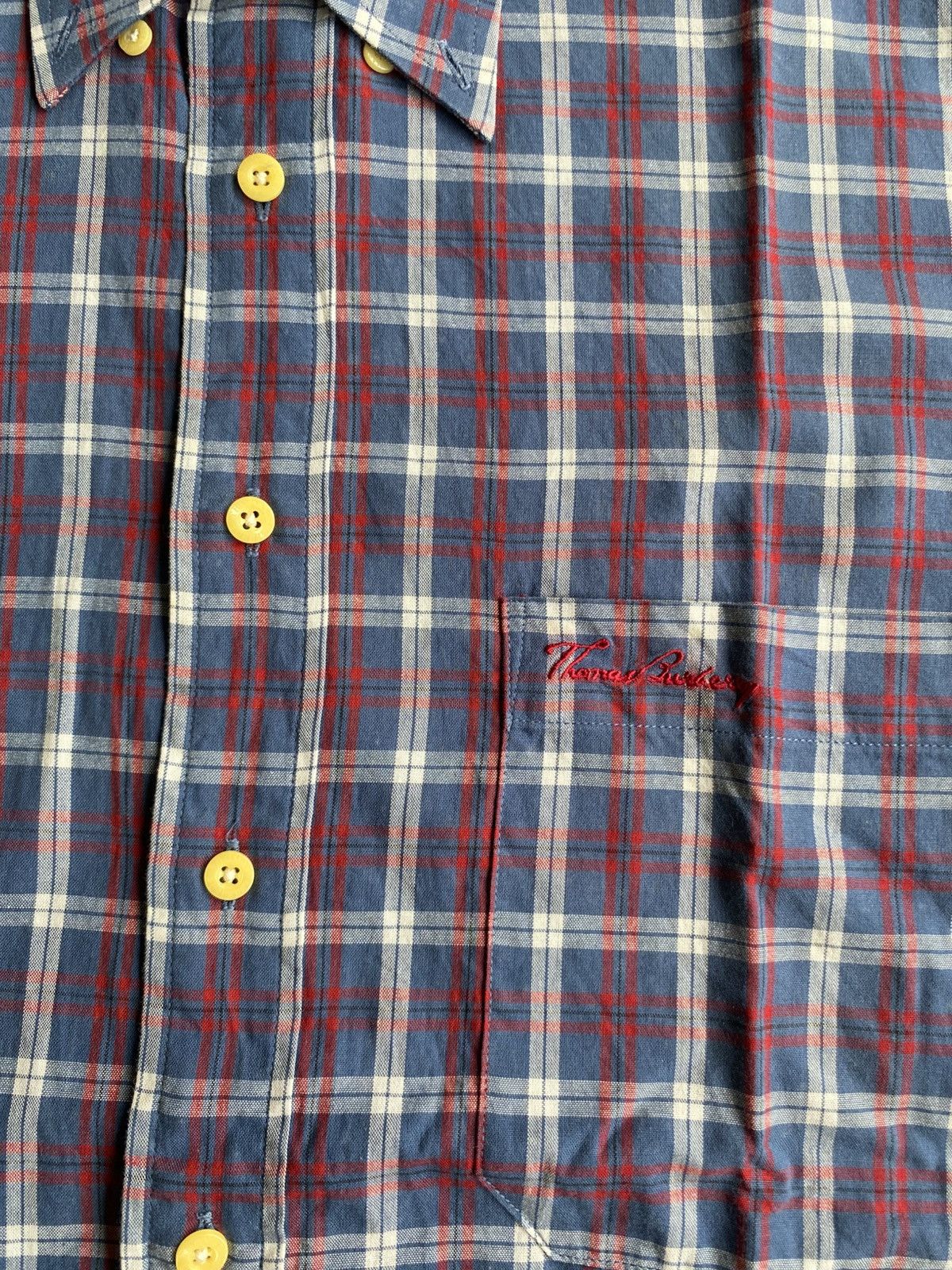 Burberry Vintage Thomas Burberry Shirt Size US L / EU 52-54 / 3 - 4 Thumbnail