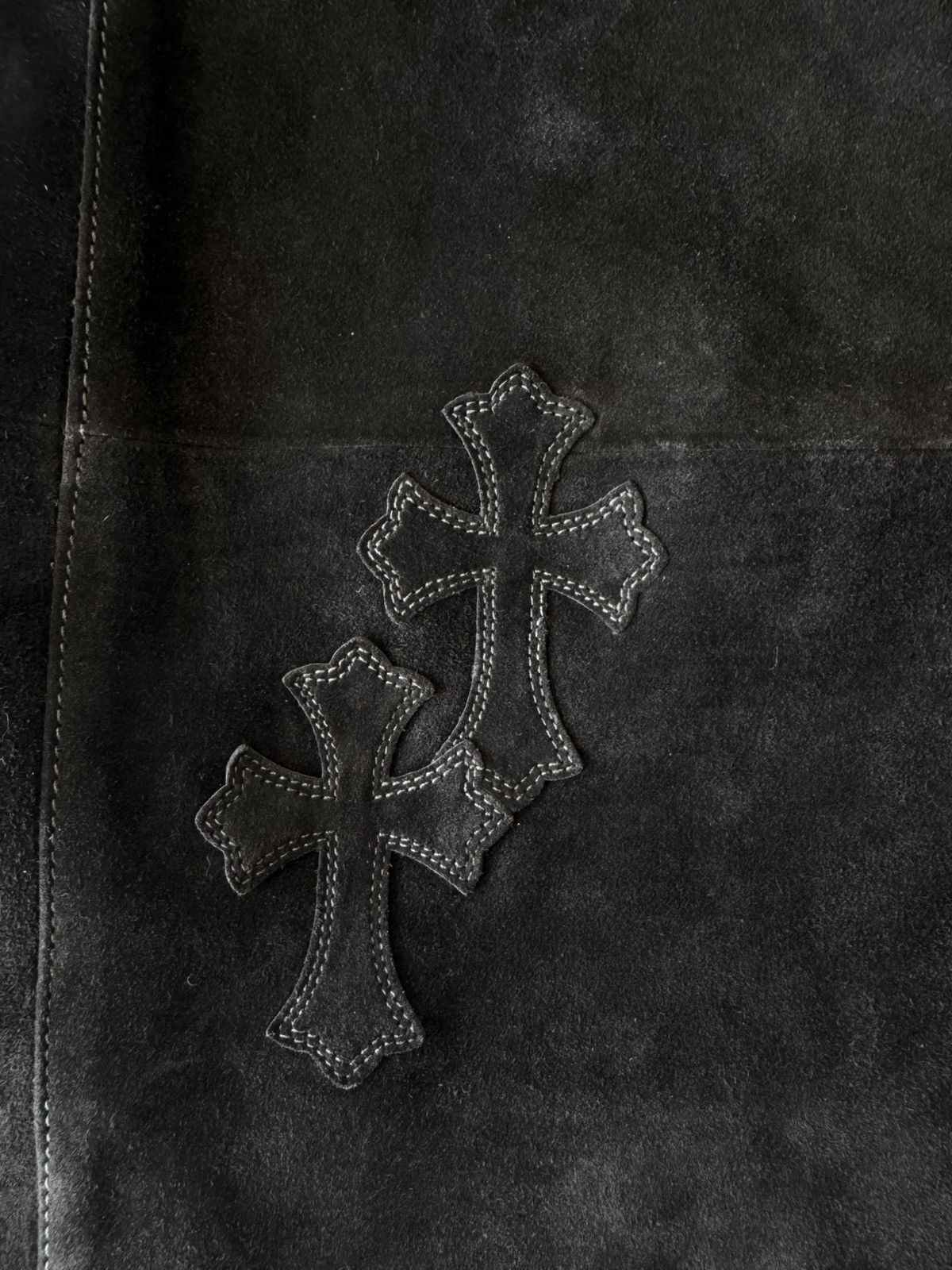 Chrome Hearts CHROME HEARTS Black 1 of 1 Mult patch Leather Coat Size US L / EU 52-54 / 3 - 10 Thumbnail