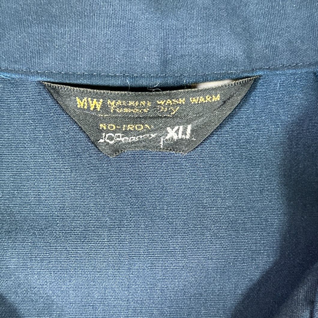 Vintage VINTAGE JC Penney Jacket Windbreaker XL Blue Adult Regular XL Size US XL / EU 56 / 4 - 4 Thumbnail