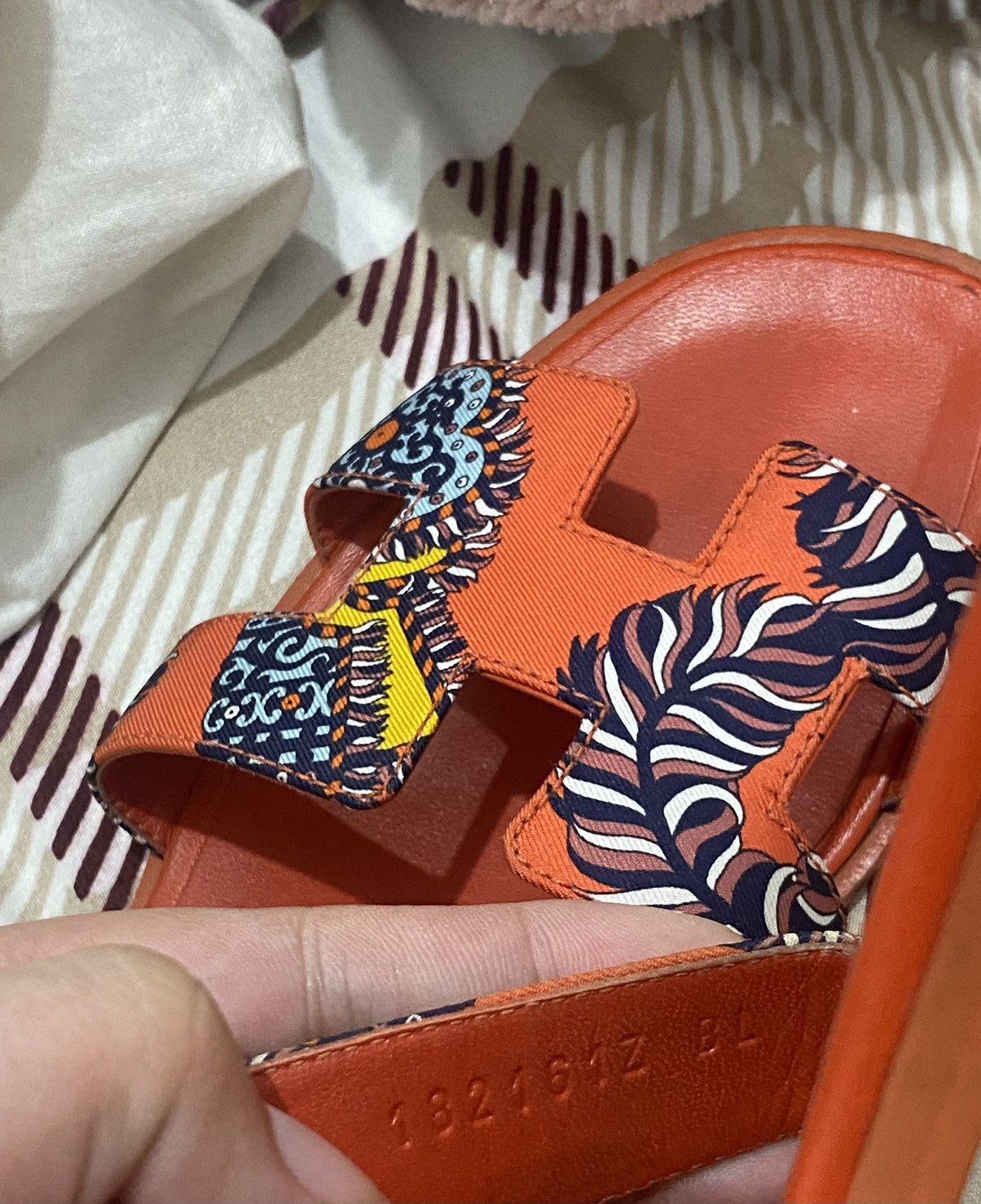 Hermes Hermès Sous L'Egide de Mars Oran Size US 7.5 / IT 37.5 - 2 Thumbnail