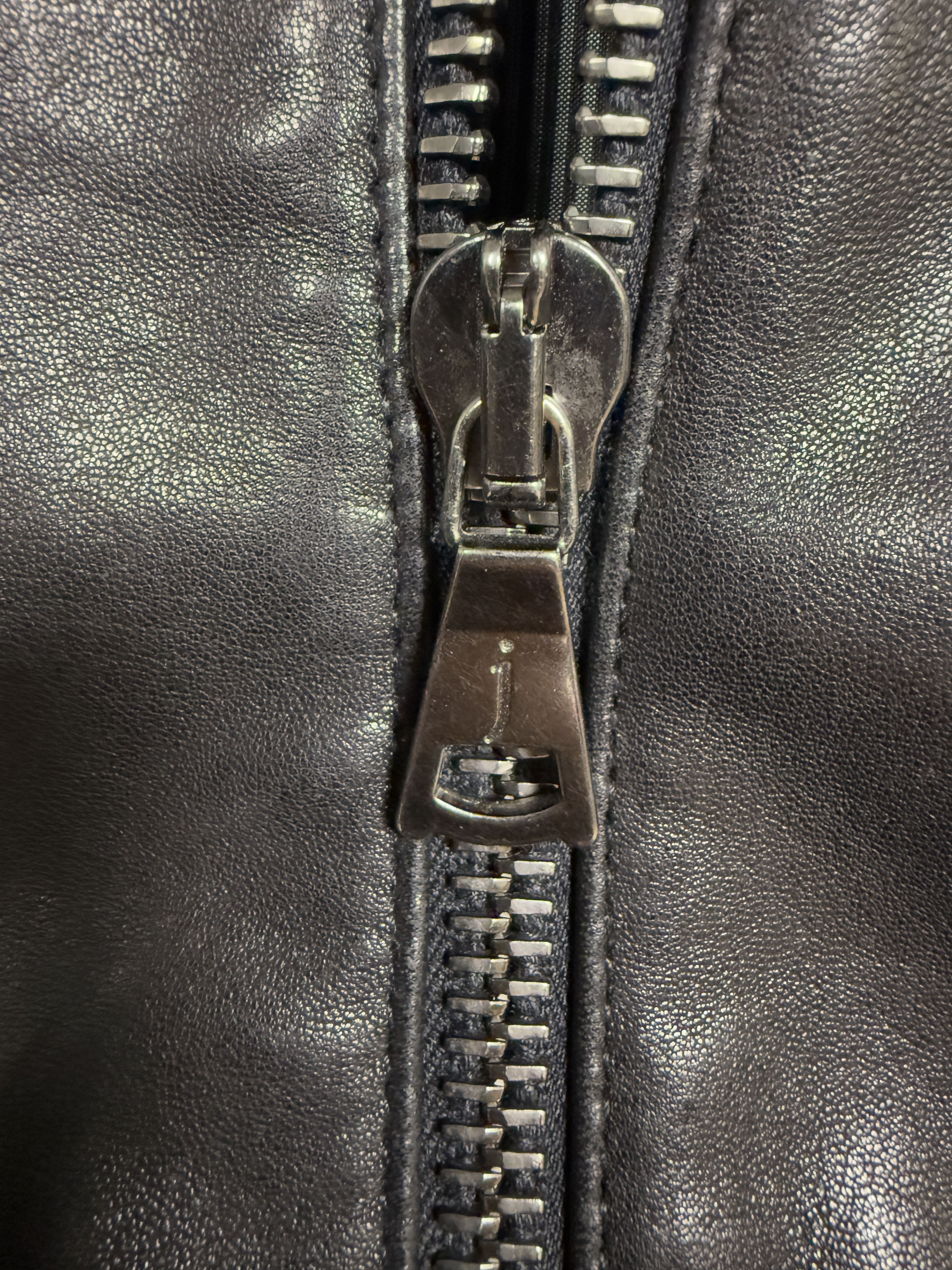 John Varvatos $1898 John Varvatos Leather Racer Jacket Size US XL / EU 56 / 4 - 4 Thumbnail