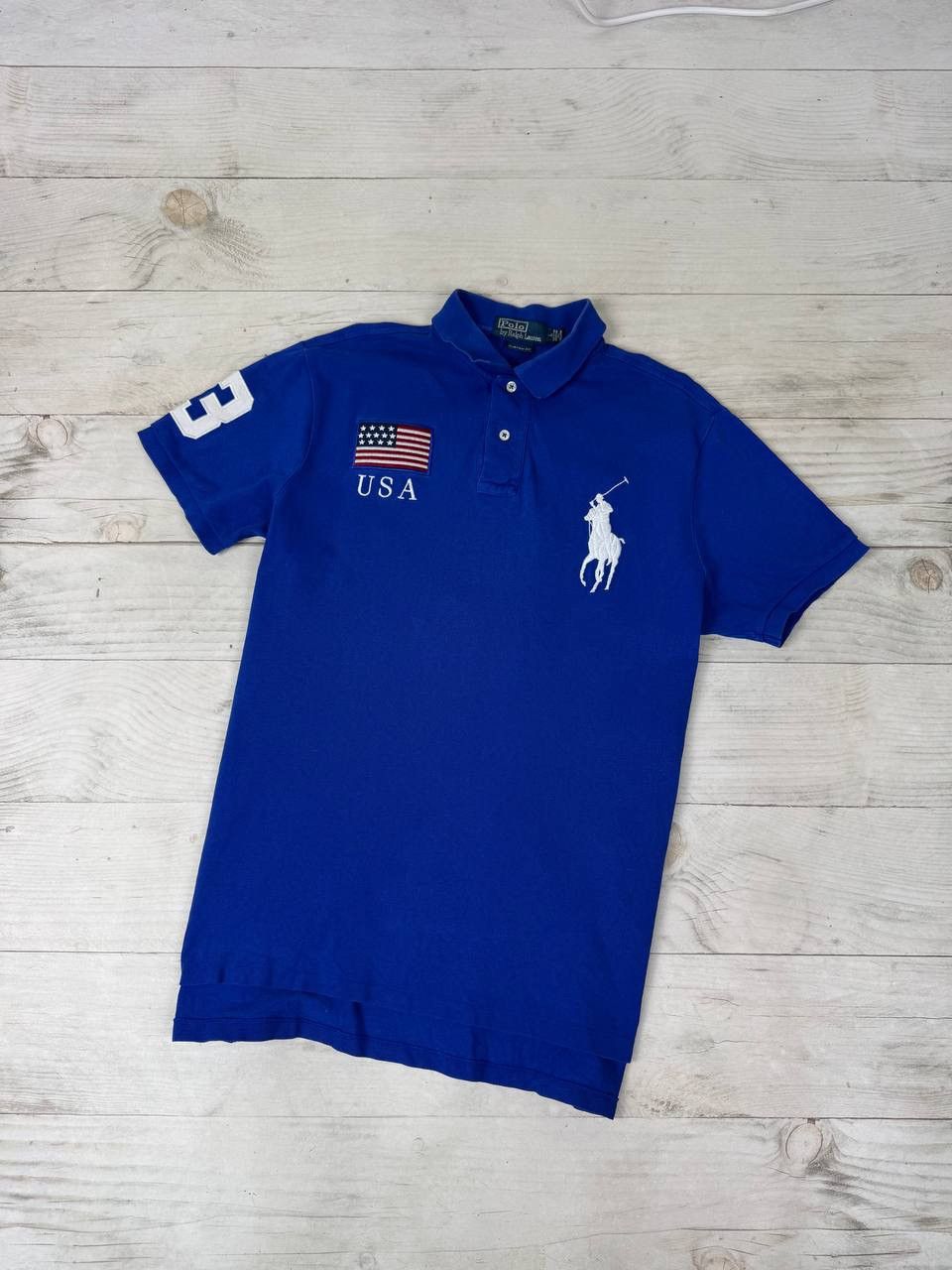 Polo Ralph Lauren Vintage Polo Ralph Lauren USA Polo Shirt Rugby Big ...