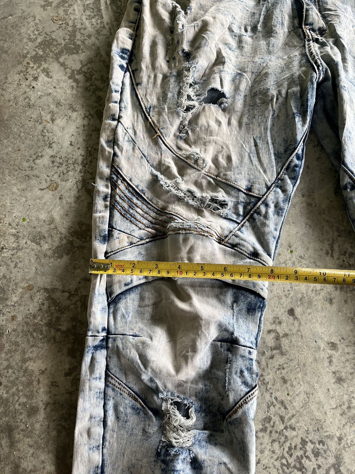 Hysteric Glamour × Japanese Brand × Vintage Distressed Hysteric Inspired Denim Size US 32 / EU 48 - 9 Thumbnail