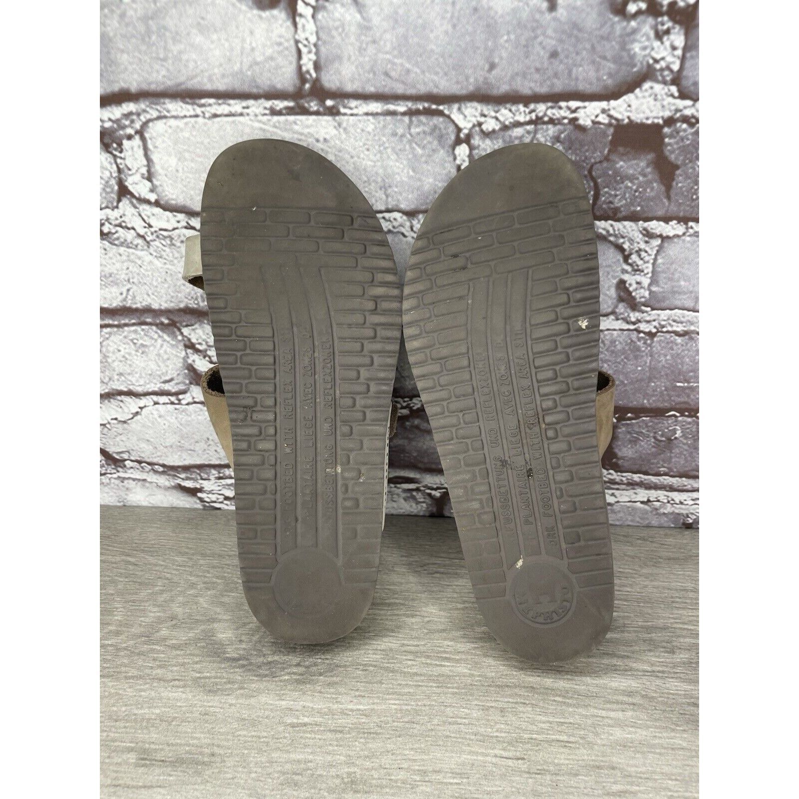 Mephisto Mephisto Helen Beige Nubuck Leather Slides Casual Sandals Wo Size US 6 / IT 36 - 10 Thumbnail