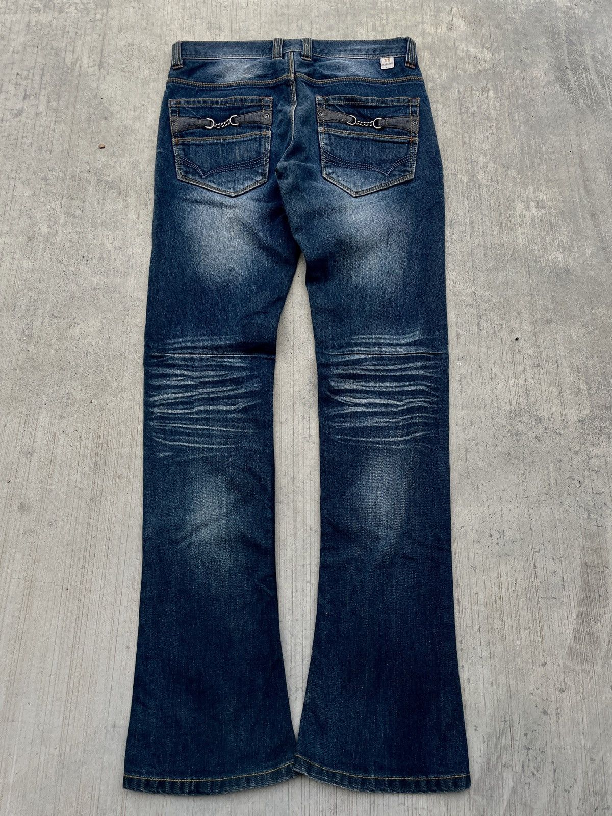 Japanese Brand 2000s JAPANESE BRAND HIDEWAYS NICOLE WHISKER FLARE Size US 29 - 7 Thumbnail