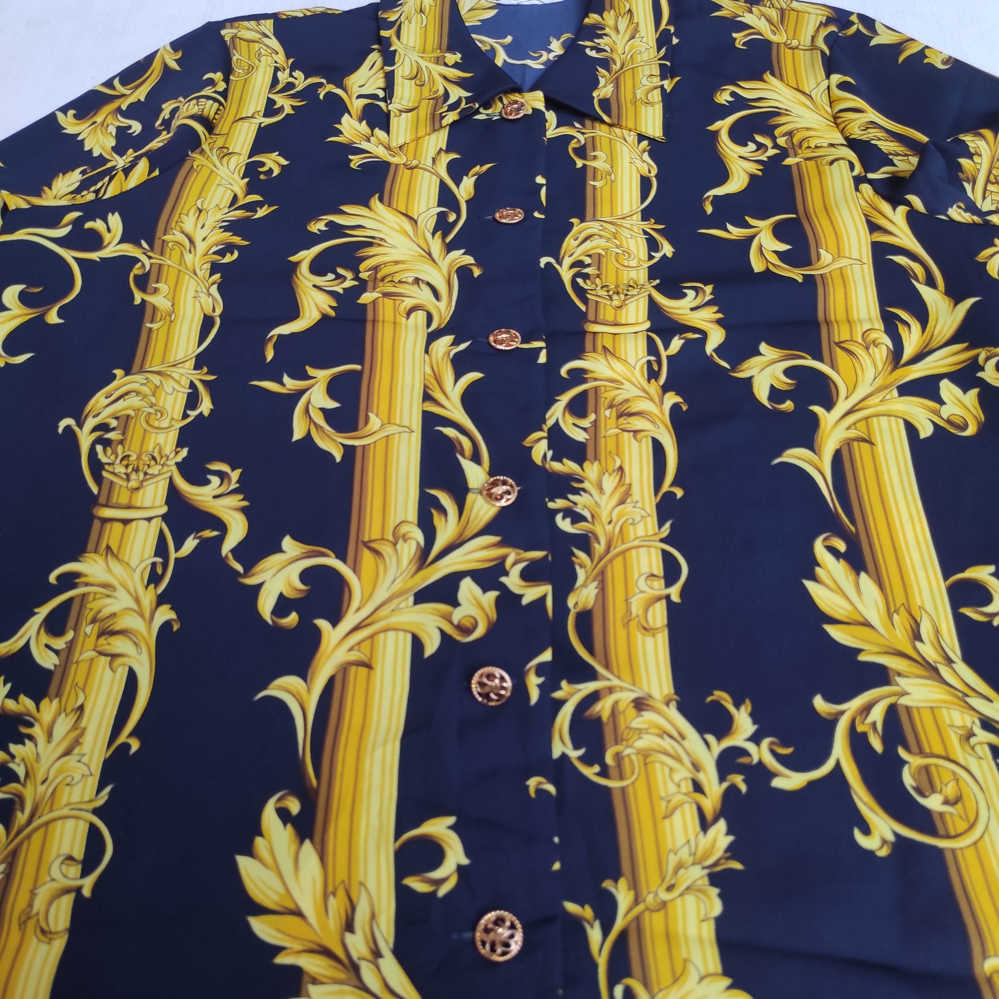 Japanese Brand Made in Japan Primary Shirt Button Up Like versace Size US M / EU 48-50 / 2 - 6 Thumbnail