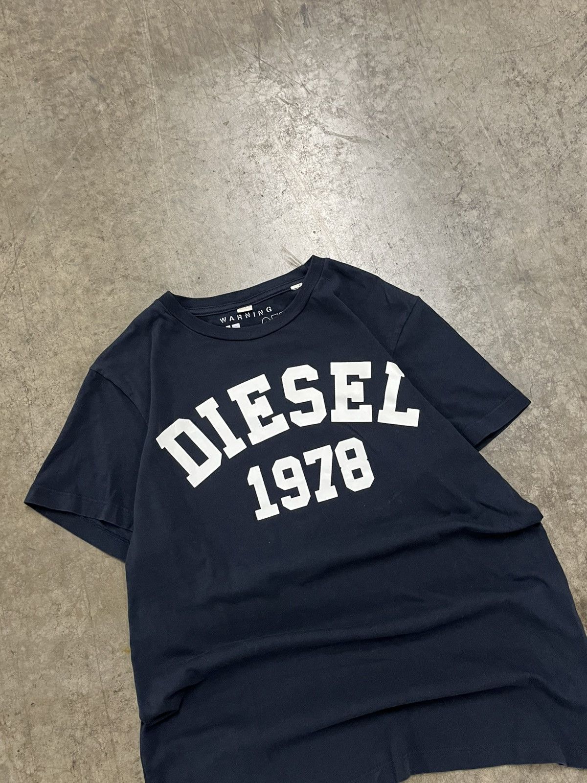 Diesel × Vintage Diesel y2k spell out tee shirt hype rare skater streetwear Size US M / EU 48-50 / 2 - 4 Thumbnail