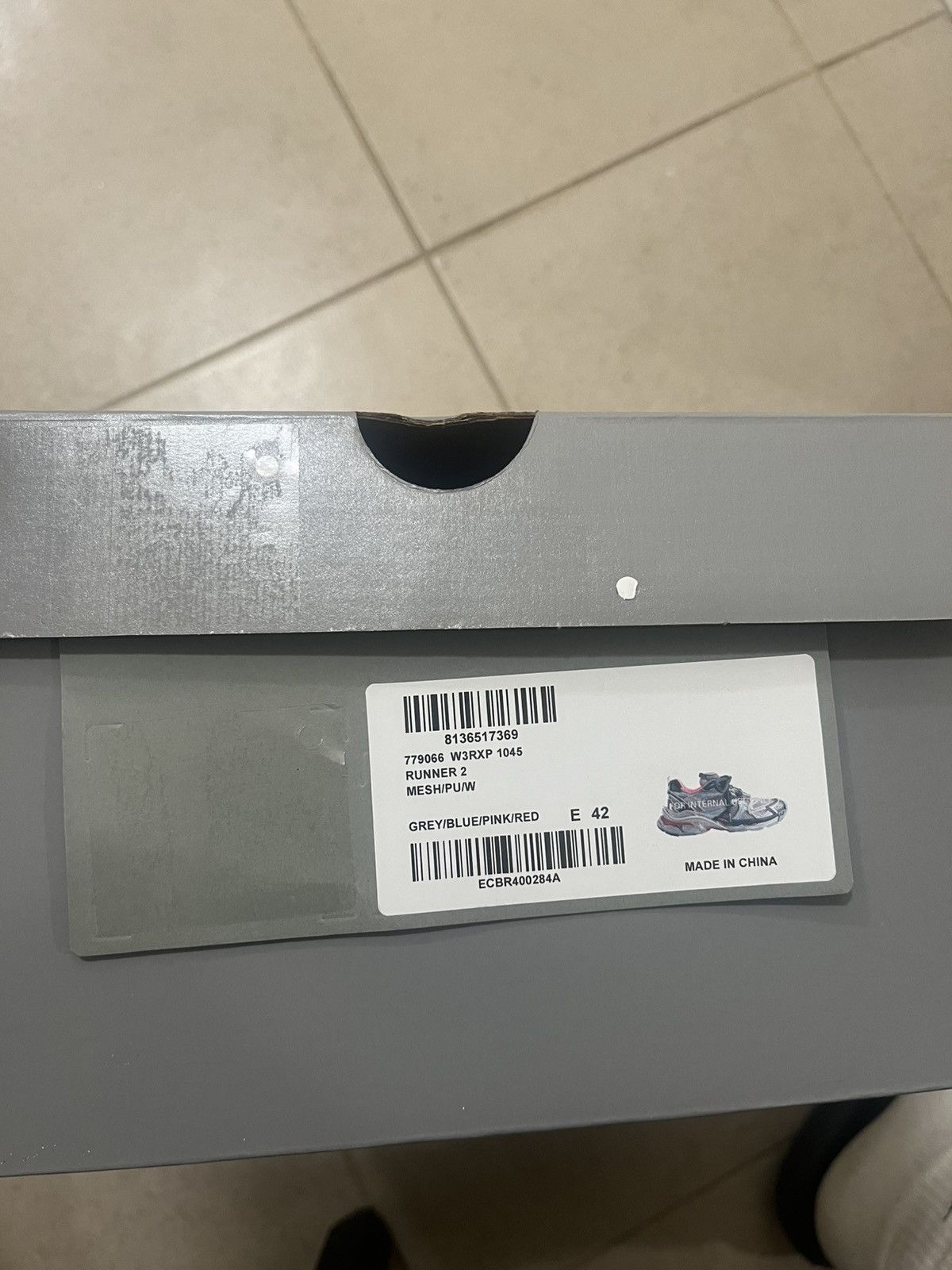 Balenciaga Balenciaga Runner Sz 42(9us) Size US 9 / EU 42 - 12 Thumbnail
