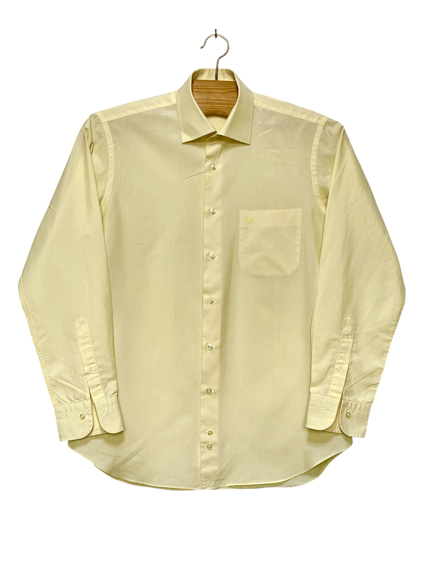 Burberry yellow shirt Burberry london size L Size US L / EU 52-54 / 3 - 1 Thumbnail