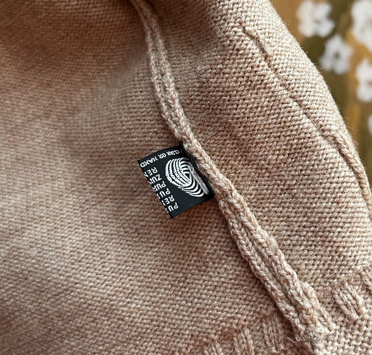 Le Tricoteur Guernsey Vintage Guernsey Woollens Fisherman Traditional Cardigan Size S / US 4 / IT 40 - 7 Thumbnail