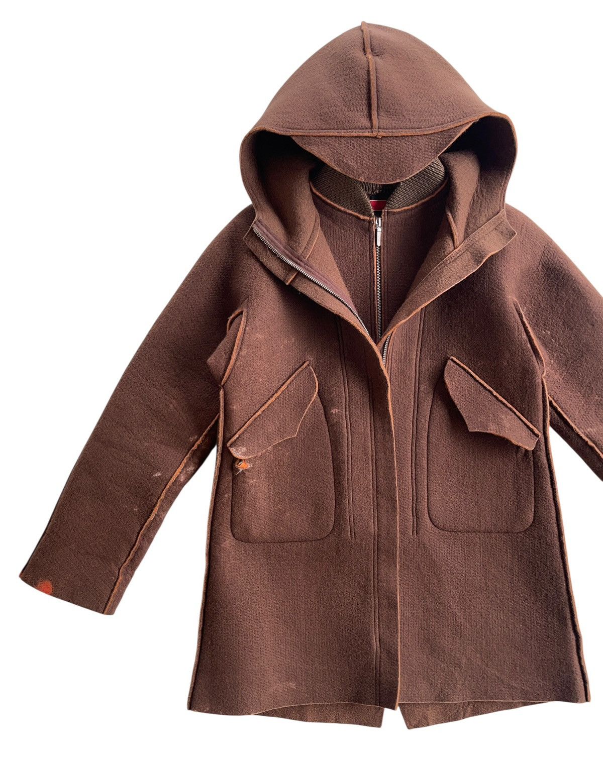 Number (N)ine AW1998 Number Nine Layered Hooded Jacket Size US S / EU 44-46 / 1 - 5 Thumbnail