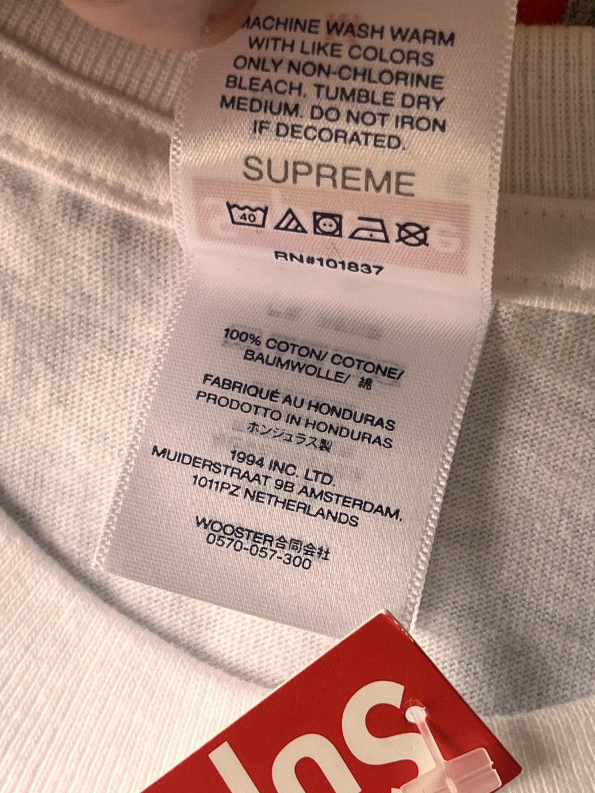 Supreme Supreme Stick Figure xxx sex doggy t-shirt white box logo Size US M / EU 48-50 / 2 - 16 Thumbnail