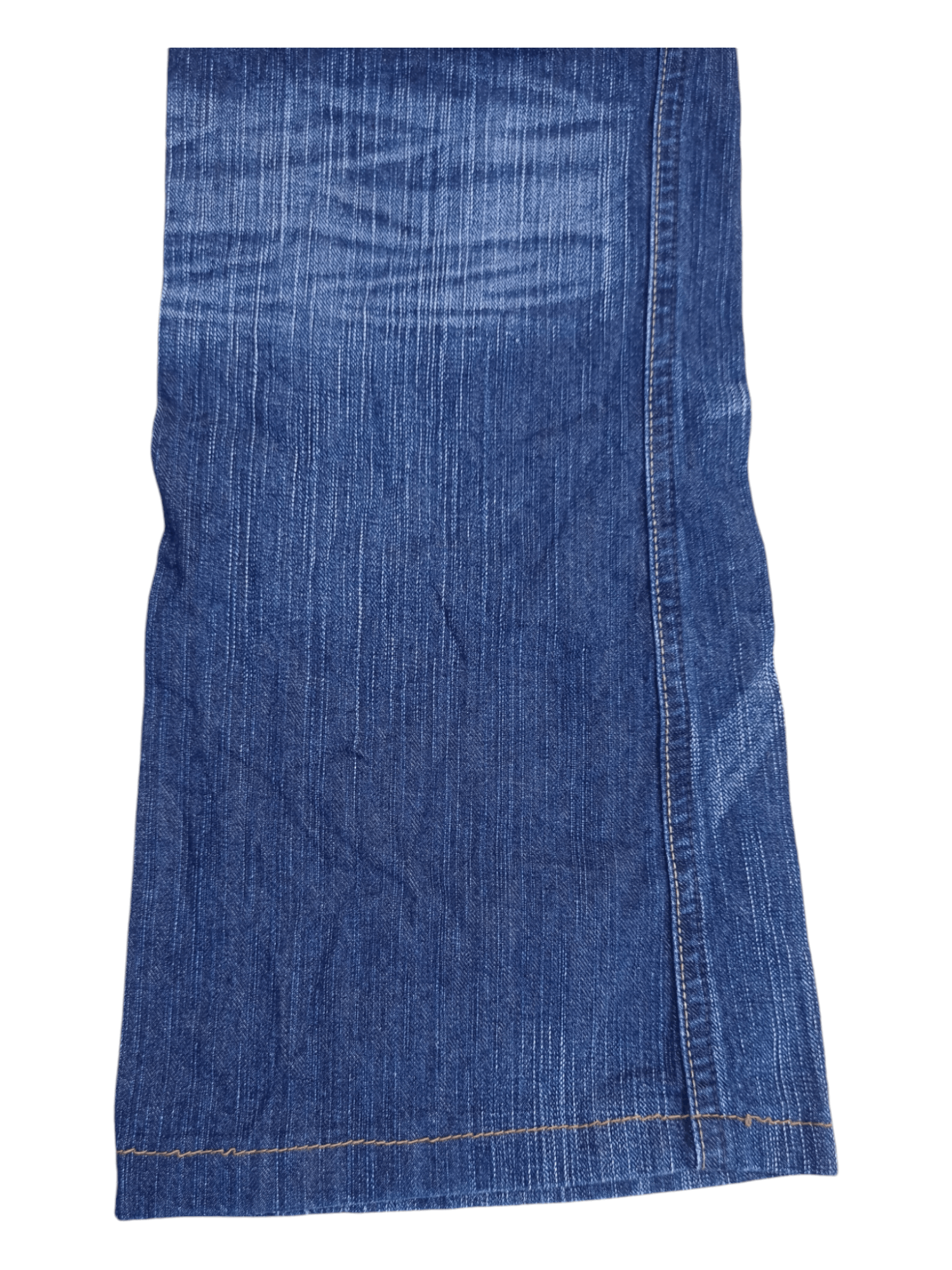 Edwin Edwin 503 Blue Trip Distressed Minimalist Flare Jeans Size US 34 / EU 50 - 11 Thumbnail