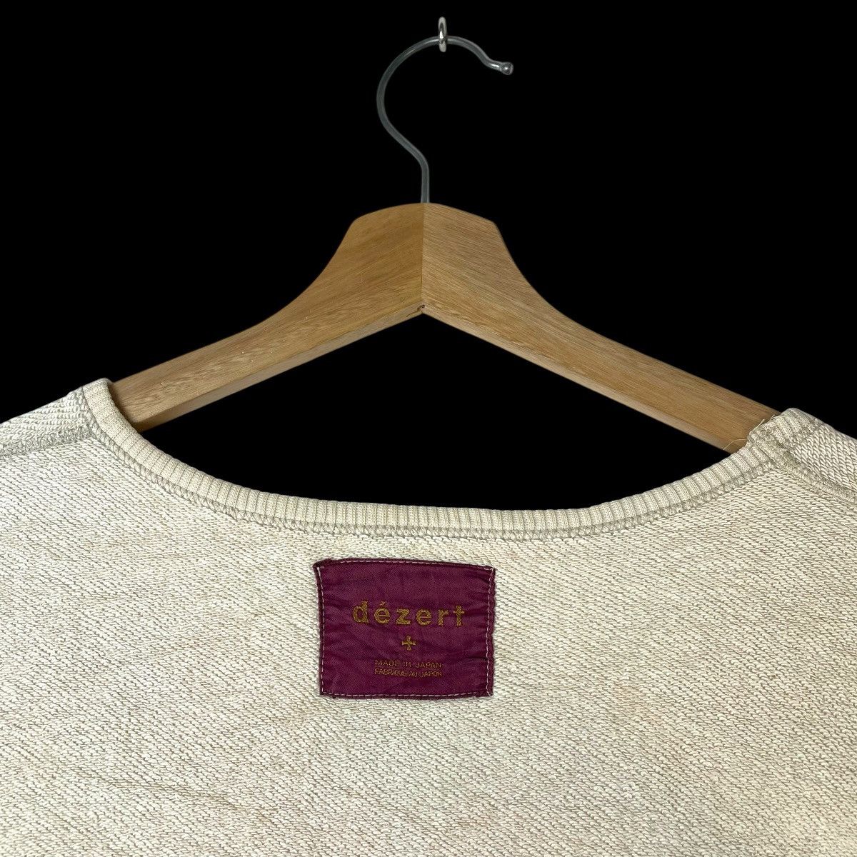 Dezert 🇯🇵 VINTAGE DEZERT EMBROIDERED SPELL OUT SWEATSHIRT Size US L / EU 52-54 / 3 - 15 Thumbnail