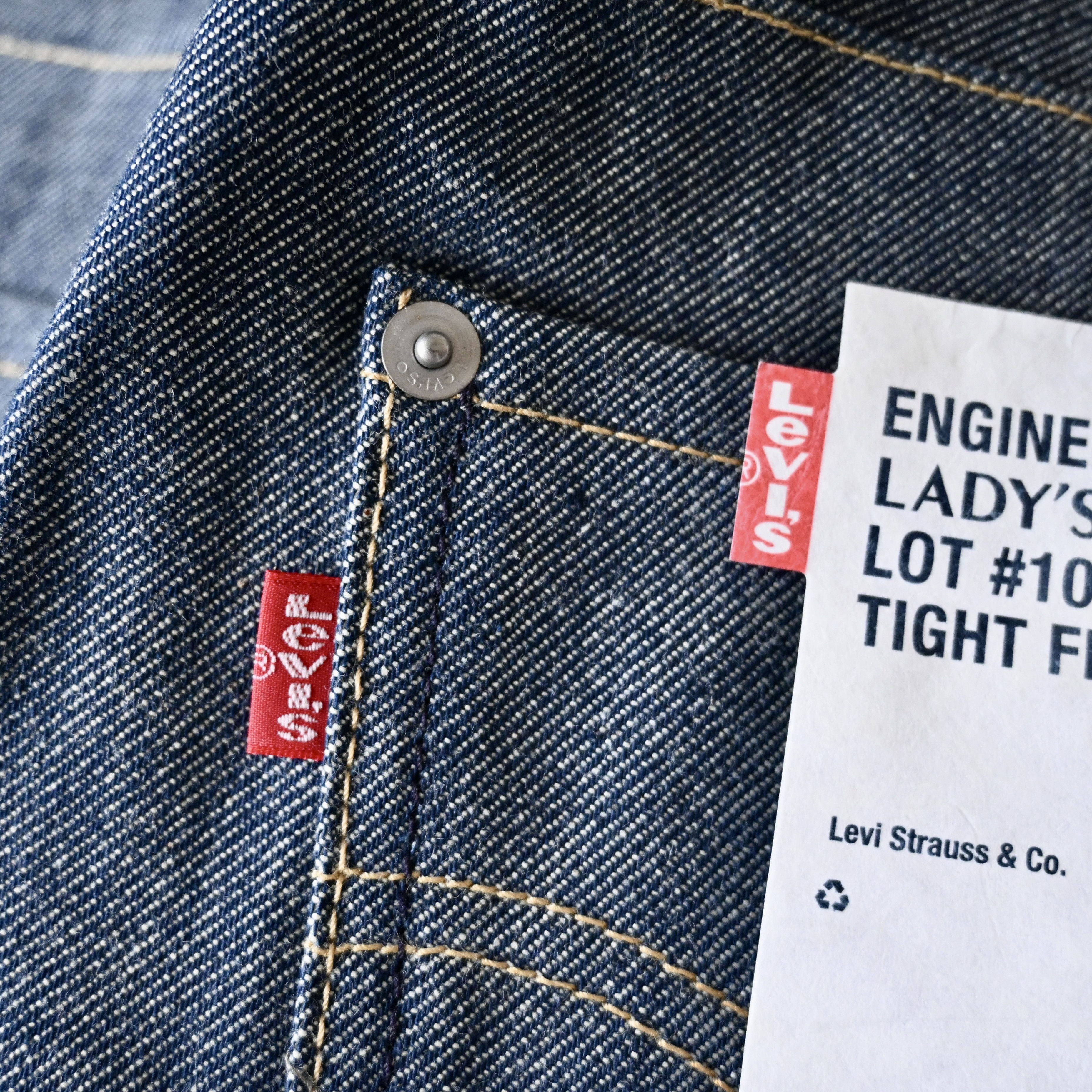 Levi's DEADSTOCK 2000s Levi's ENGINEERED JEANS "TIGHT FIT" Size 28" / US 6 / IT 42 - 13 Thumbnail