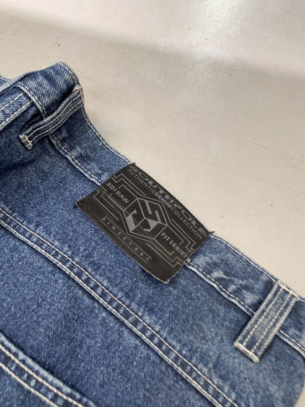 Southpole Vintage SouthPole brown tab denim 50size Size US 44 / EU 60 - 5 Thumbnail