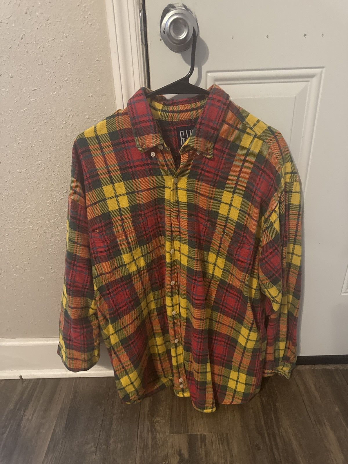 Gap Vintage Gap Flannel Kanye Hype Yeezy Size US XL / EU 56 / 4 - 1 Thumbnail