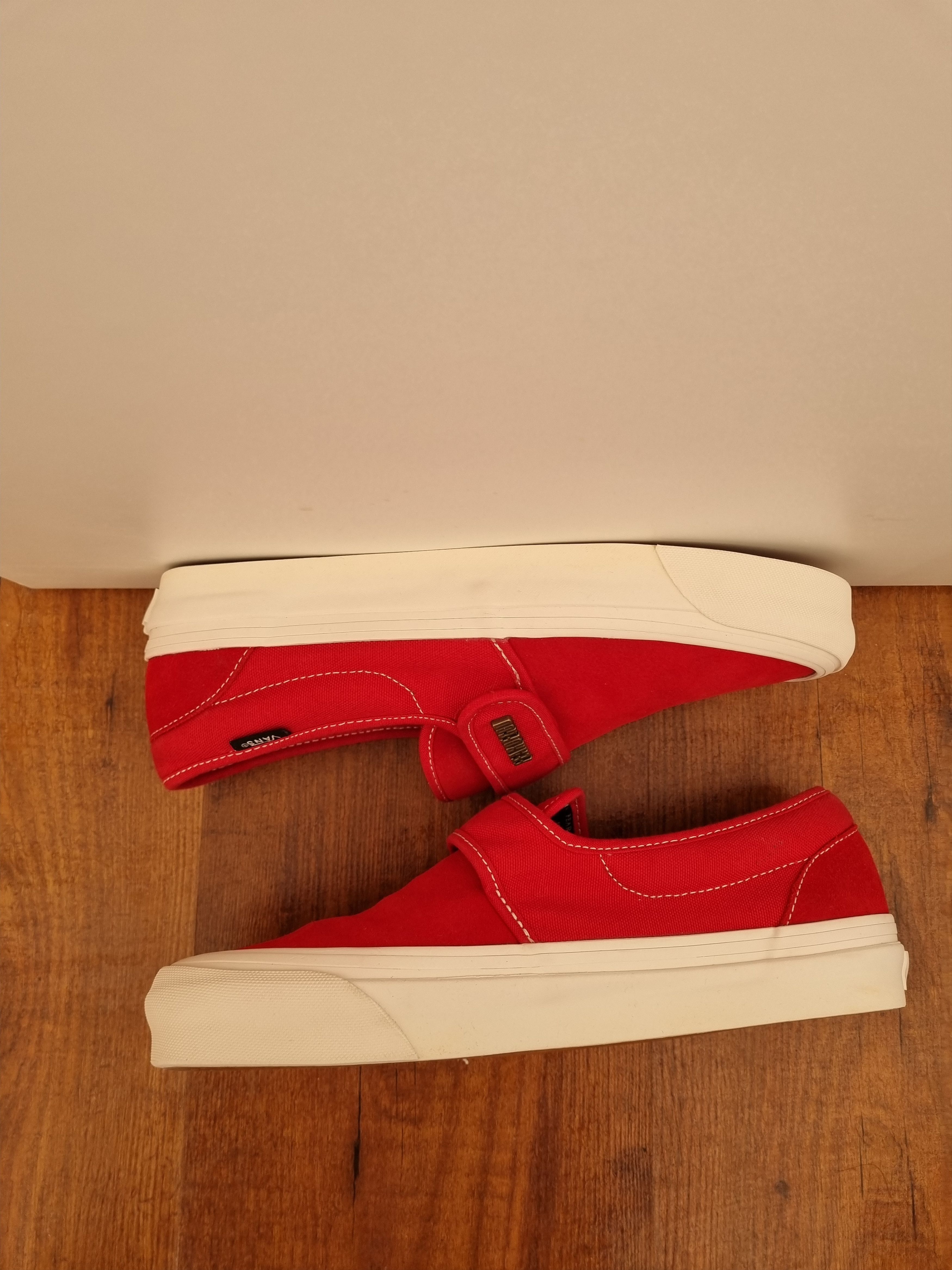 Fear of God × Vans Vans x Fear Of God Slip-On 47 V DX Red Size US 8 / EU 41 - 3 Thumbnail