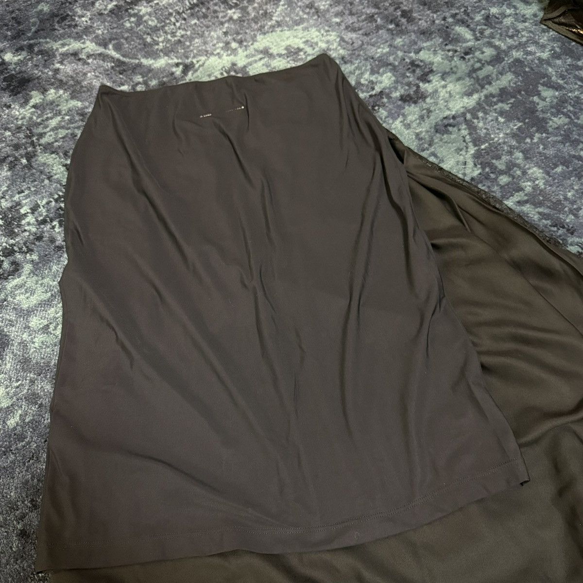 MM6 MM6 Maison Margiela Lace Layered Midi Skirt (size L) Size 26" / US 2 / IT 38 - 4 Thumbnail