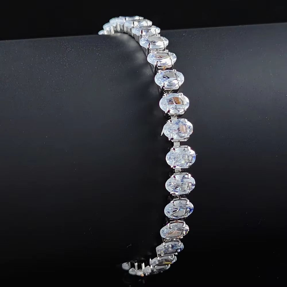 Jewelry Luxury Rose Oval Bracelet Size ONE SIZE - 4 Thumbnail