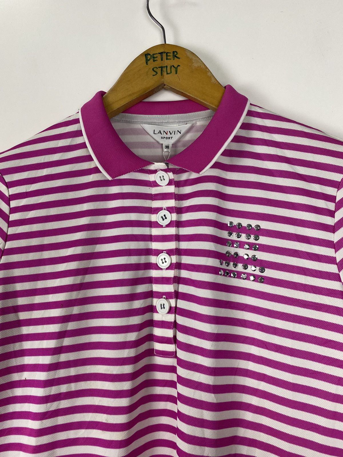 Lanvin Lanvin Sport Stripe Women’s polo Size S / US 4 / IT 40 - 3 Thumbnail