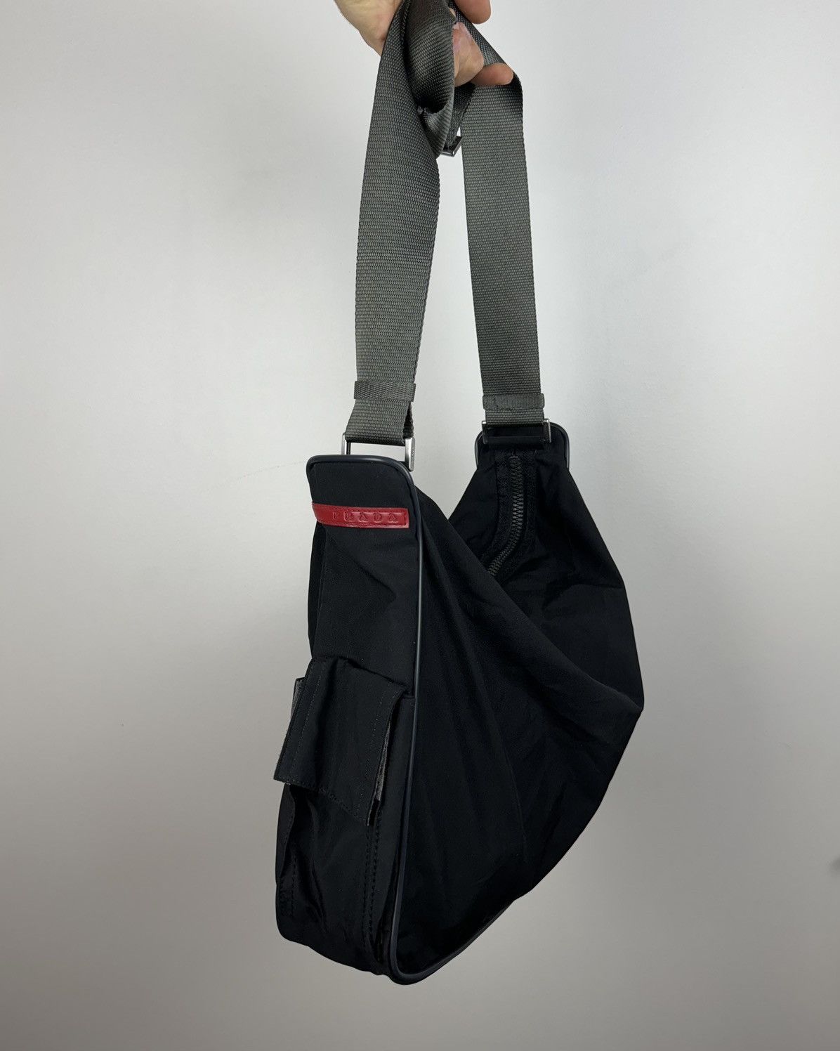 Prada Nylon shoulder bag Prada Red Tab original casual item Size ONE SIZE - 1 Thumbnail