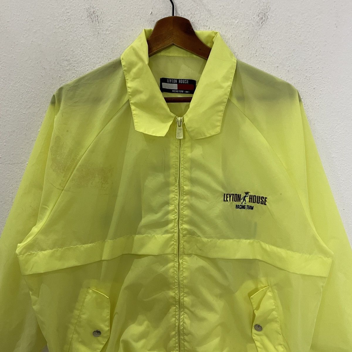 Japanese Brand Vintage Leyton House Racing Team Jacket Size US L / EU 52-54 / 3 - 10 Thumbnail