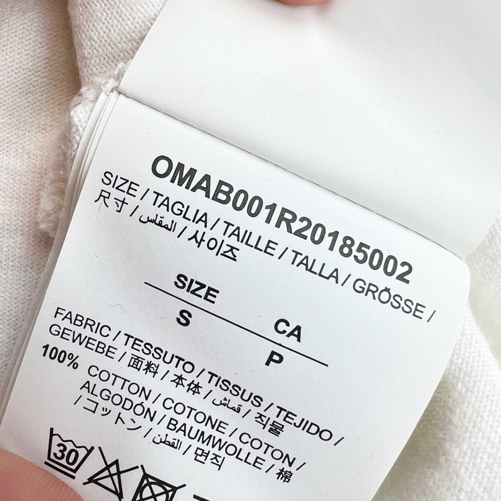 Off-White Off-White Tape Arrows White Long Sleeve T Shirt Size US S / EU 44-46 / 1 - 6 Thumbnail