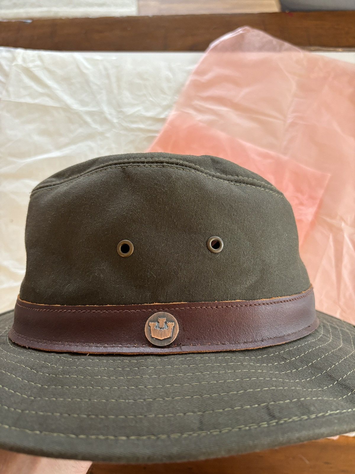 Goorin Bros. Goorin Bros Country Fedora Size L , Made In USA. 100% Cotton Size 42 - 5 Thumbnail
