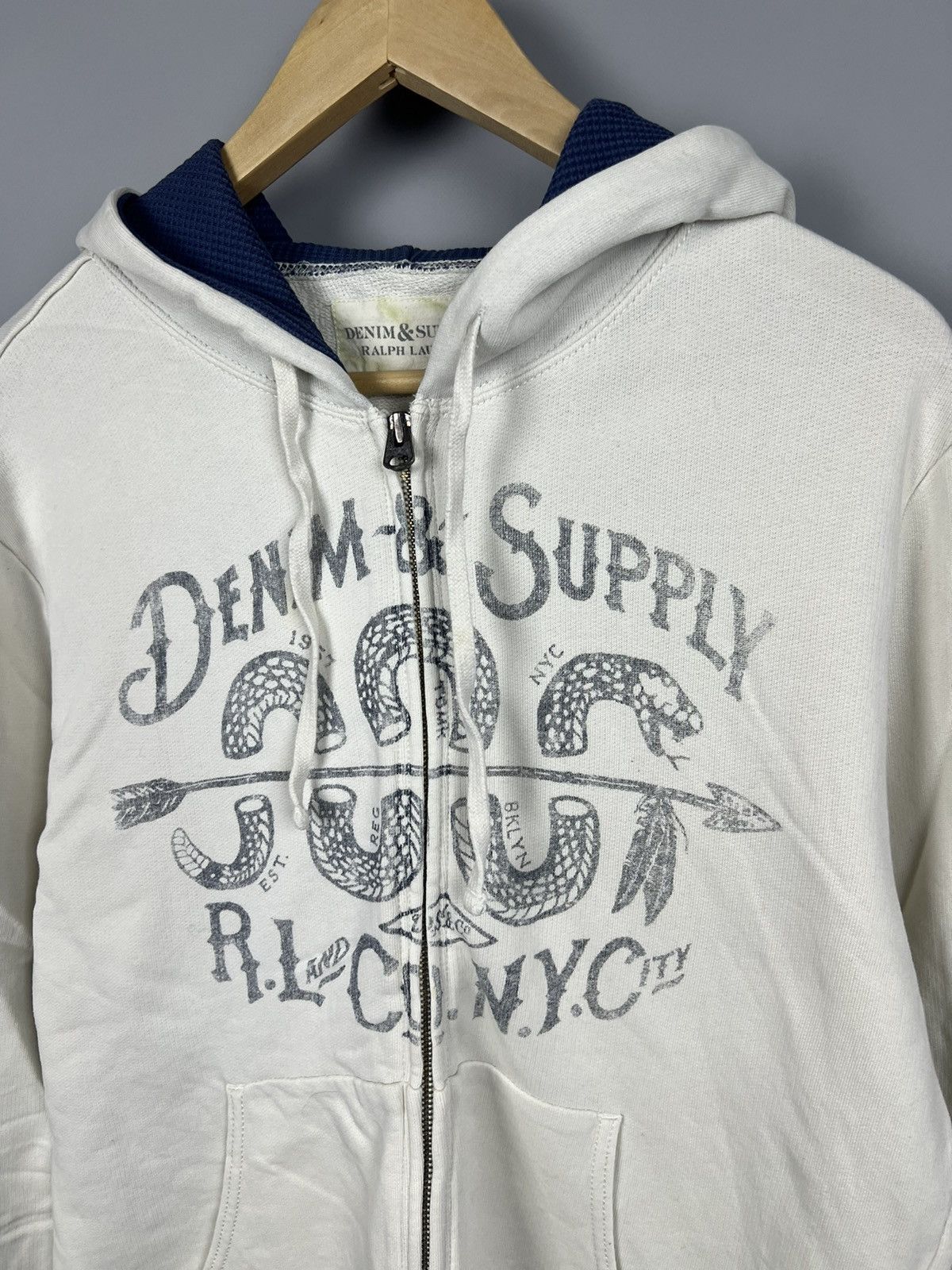 Denim & Supply Ralph Lauren (M) Denim Supply Ralph Lauren zip Hoodie snake and arrow Size US M / EU 48-50 / 2 - 2 Thumbnail