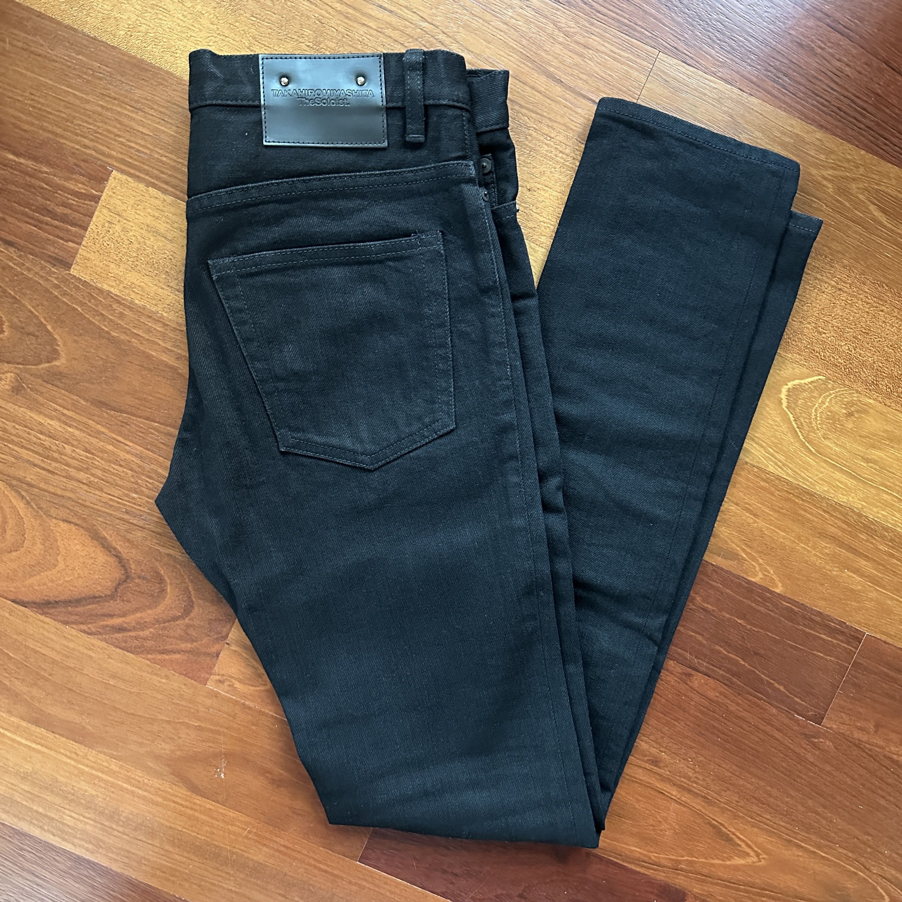 Takahiromiyashita The Soloist. Stretch Skinny Jeans (smd.0001) Size US 30 / EU 46 - 4 Thumbnail
