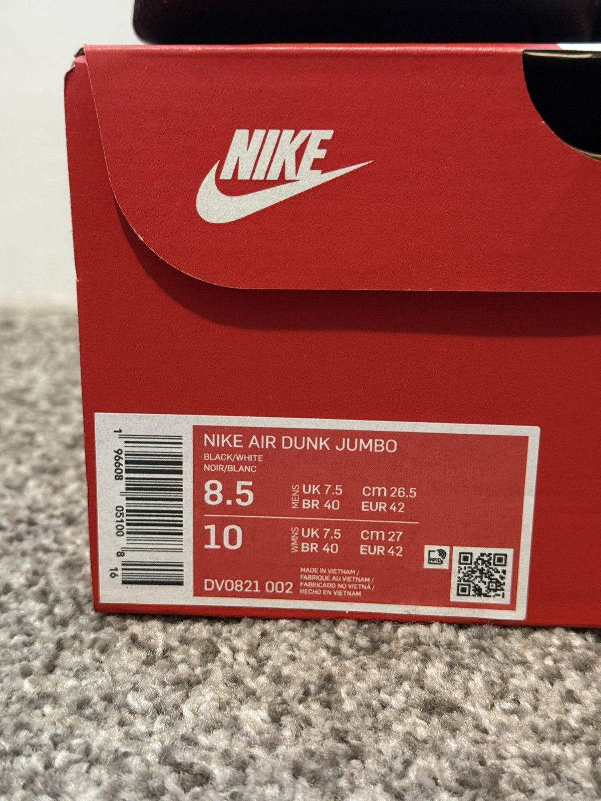 Nike Nike Air Dunk Jumbo Size US 8.5 / EU 41-42 - 7 Thumbnail