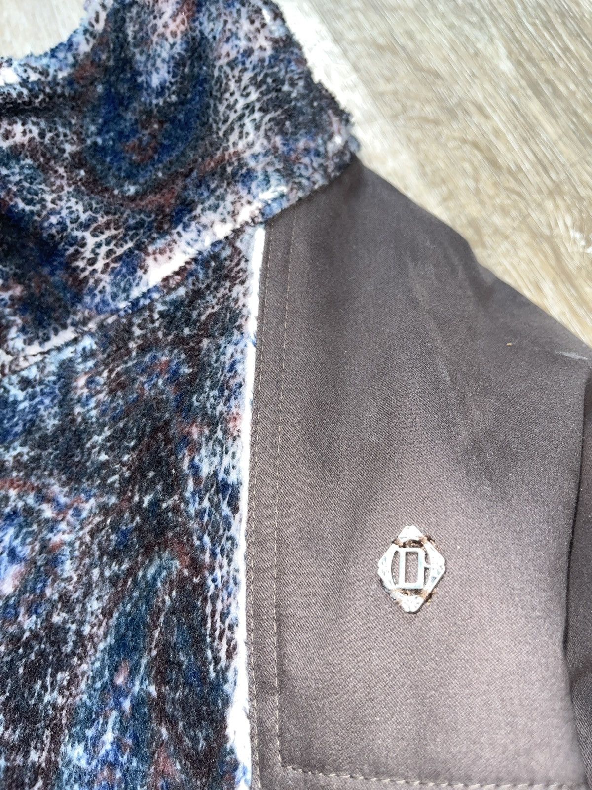 Children of the discordance children of the discordance Paisley fleece jacket (PAIS COL) Size US L / EU 52-54 / 3 - 7 Thumbnail